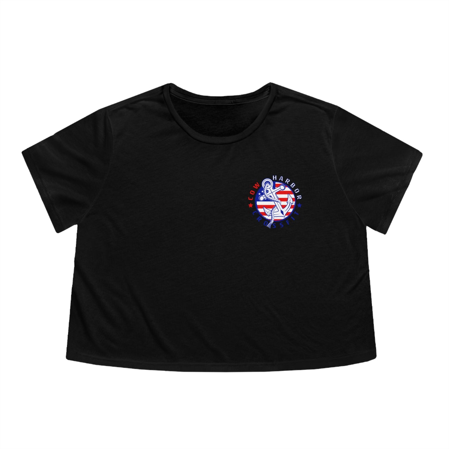 The 2024 Patriot Women's Flowy Cropped Tee