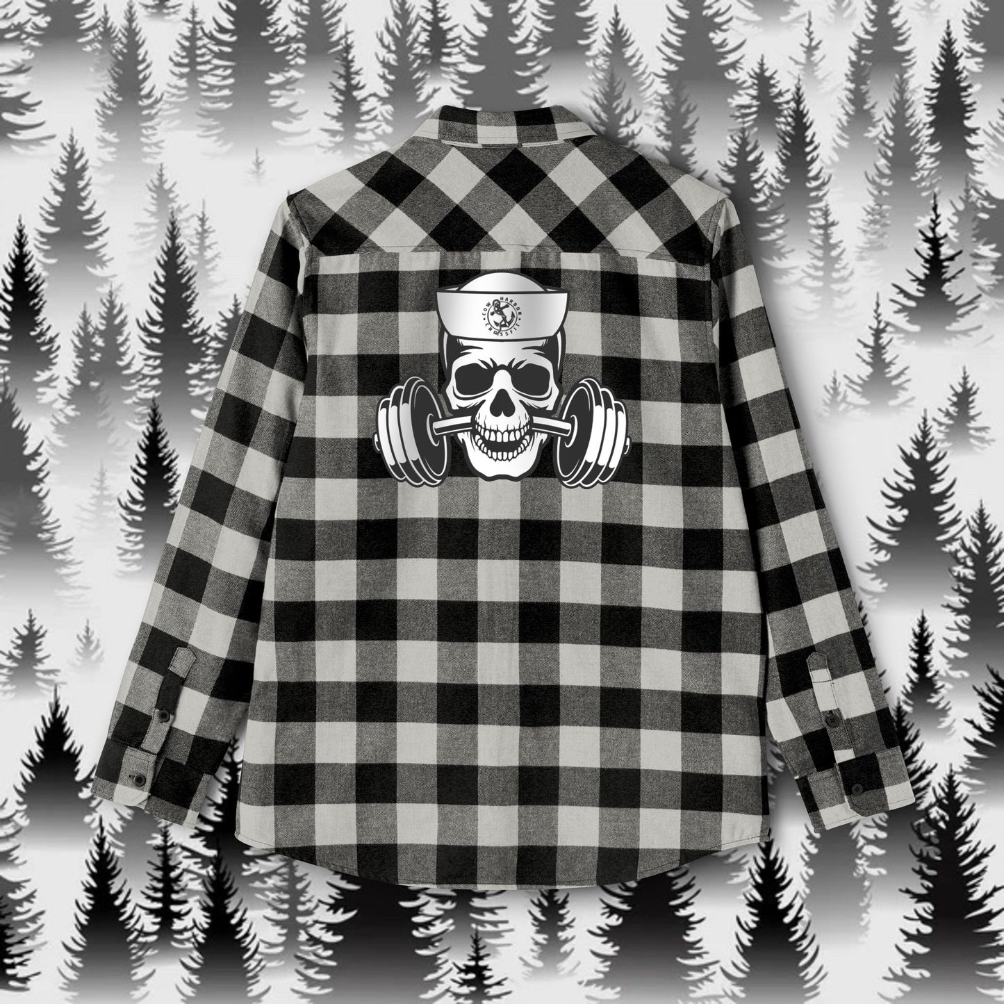 CHCF Skull Flannel