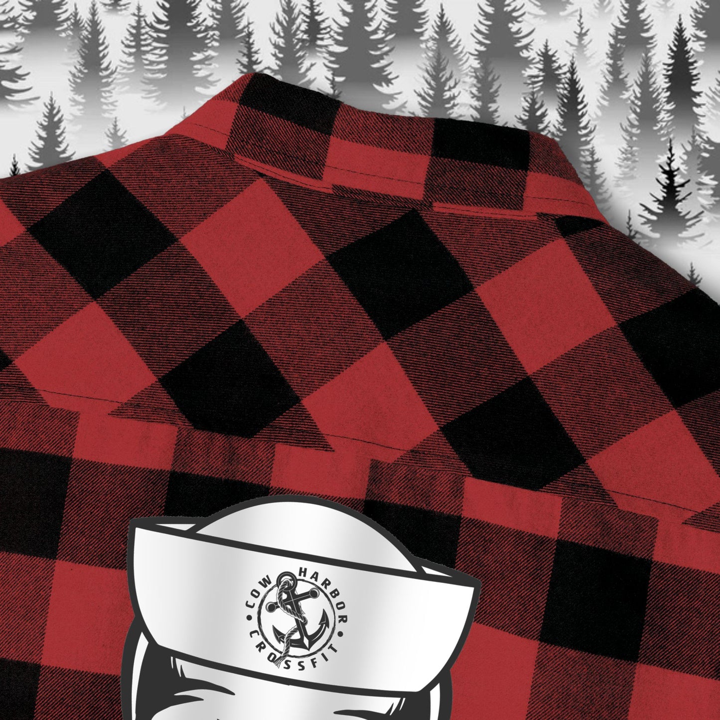 CHCF Skull Flannel
