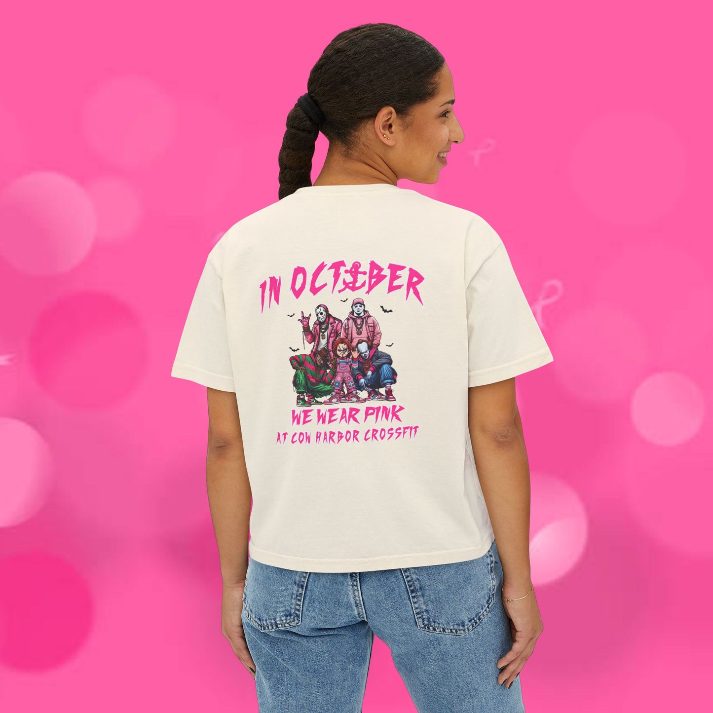 Barbells for Boos Women's Boxy Tee 2025