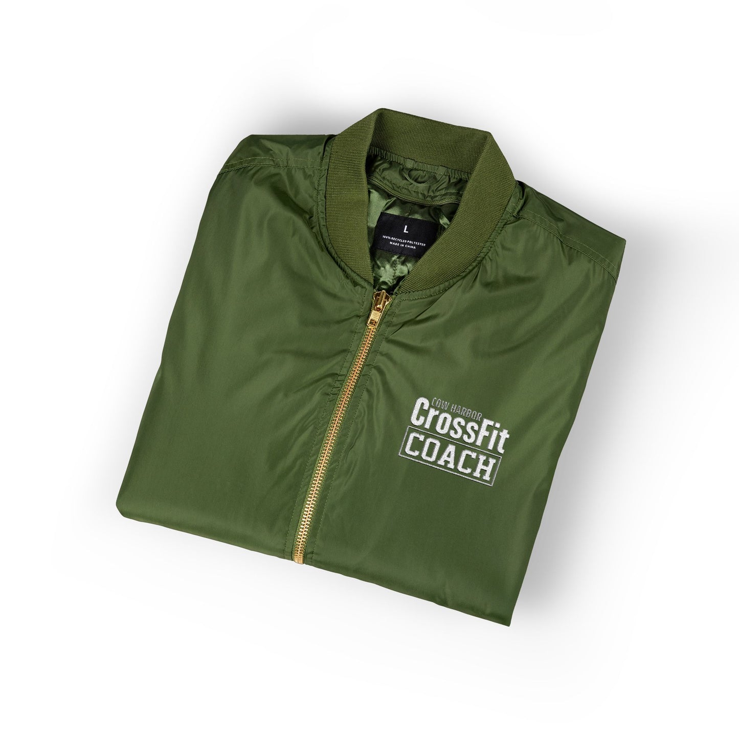 Embroidered Coach Bomber Jacket