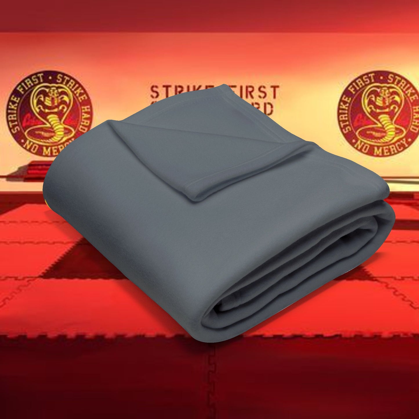 Lift Heavy, Move Fast, No Mercy Arctic Fleece Blanket