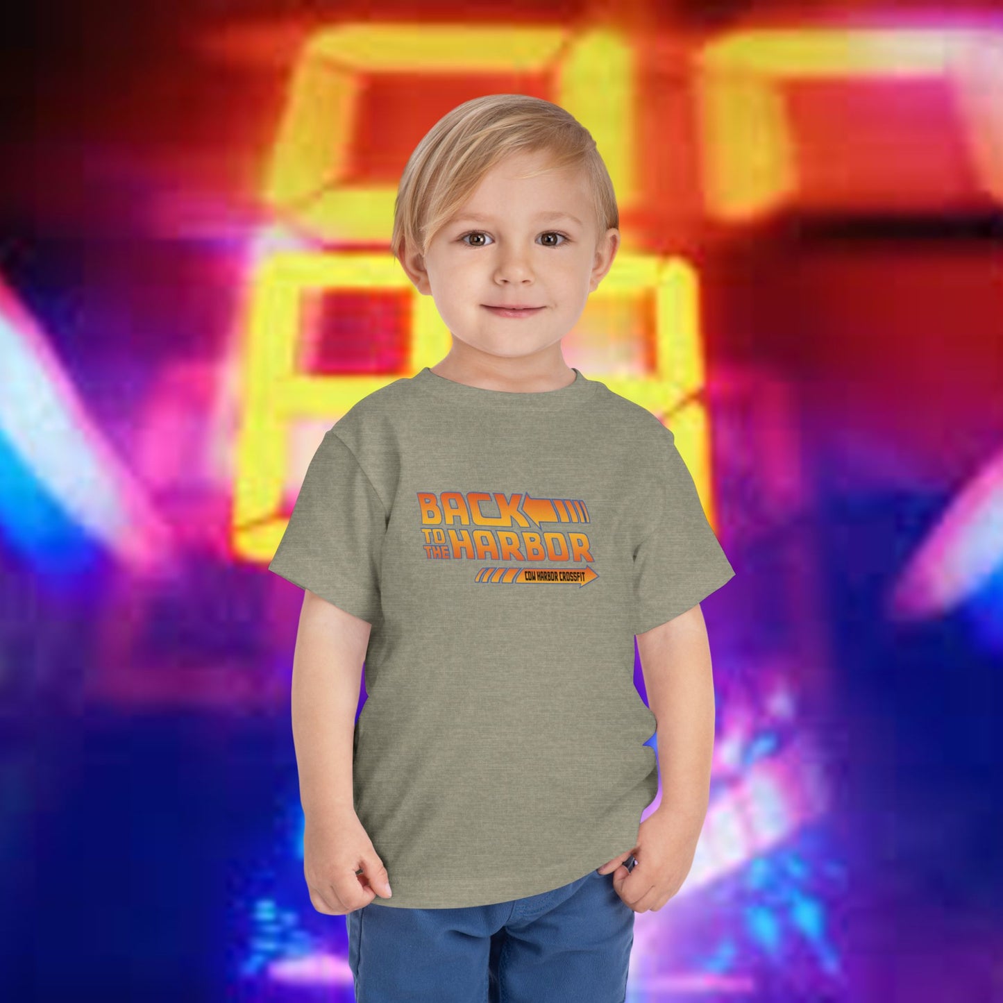 Retro Toddler Tee - Back to the Harbor