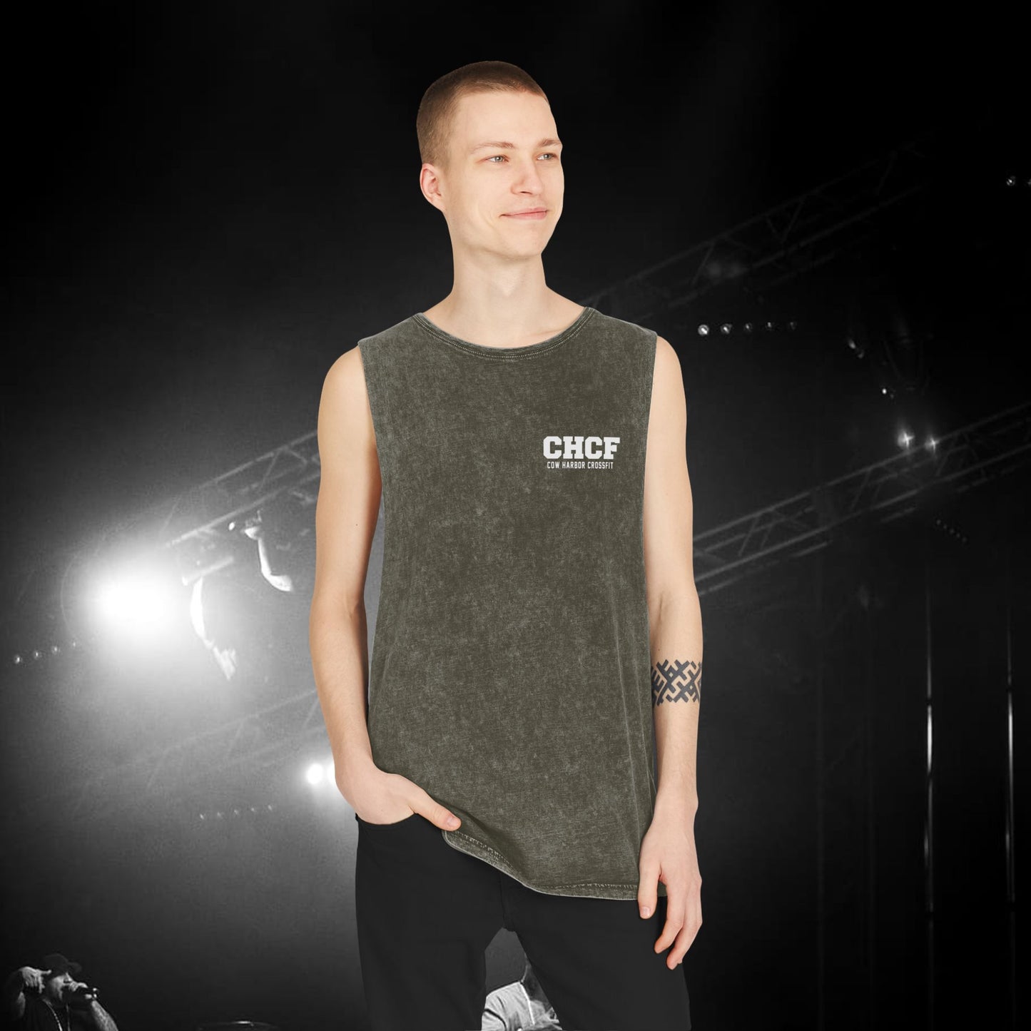 Lift Off Stonewash Tank Top