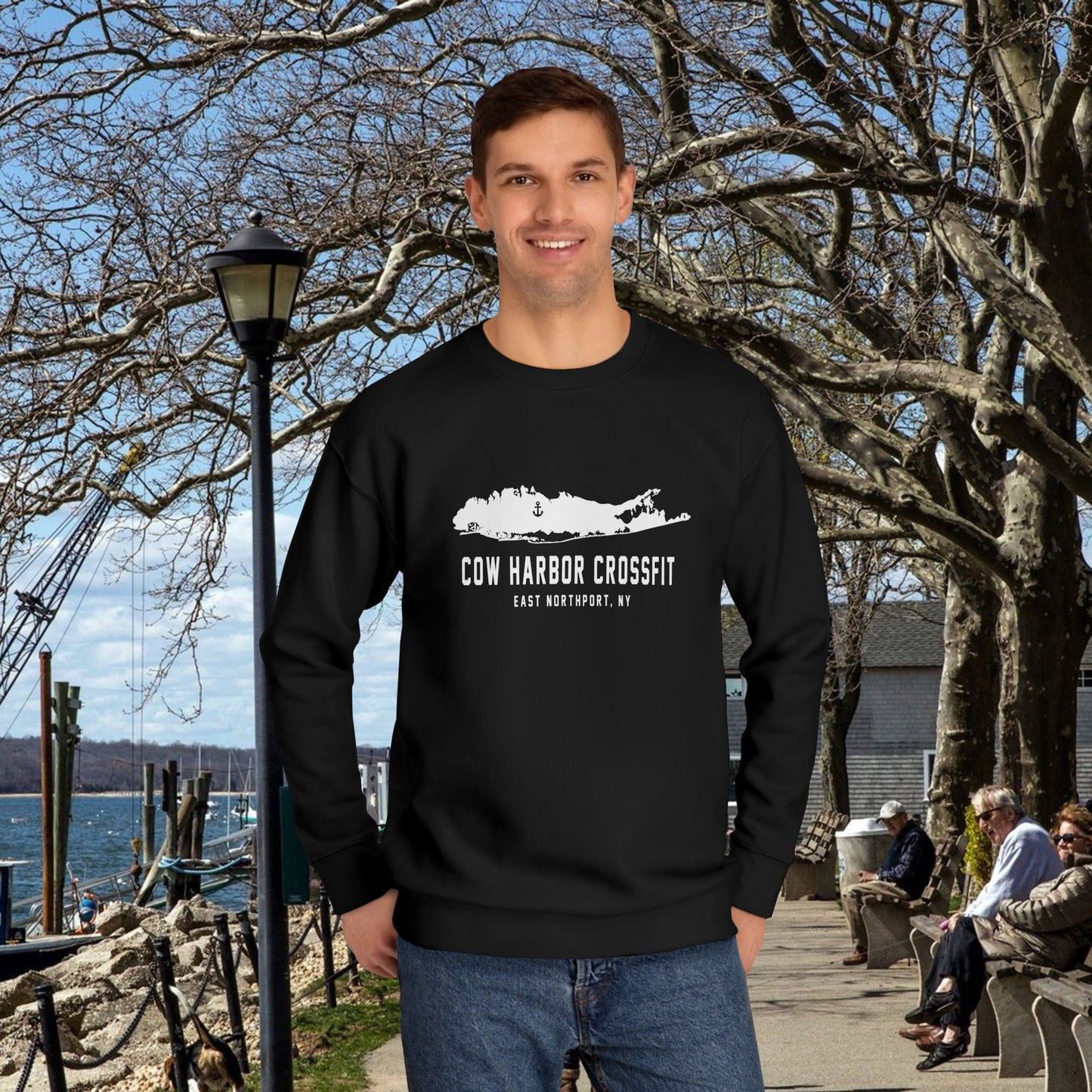 Harbor Island Crew Sweatshirt