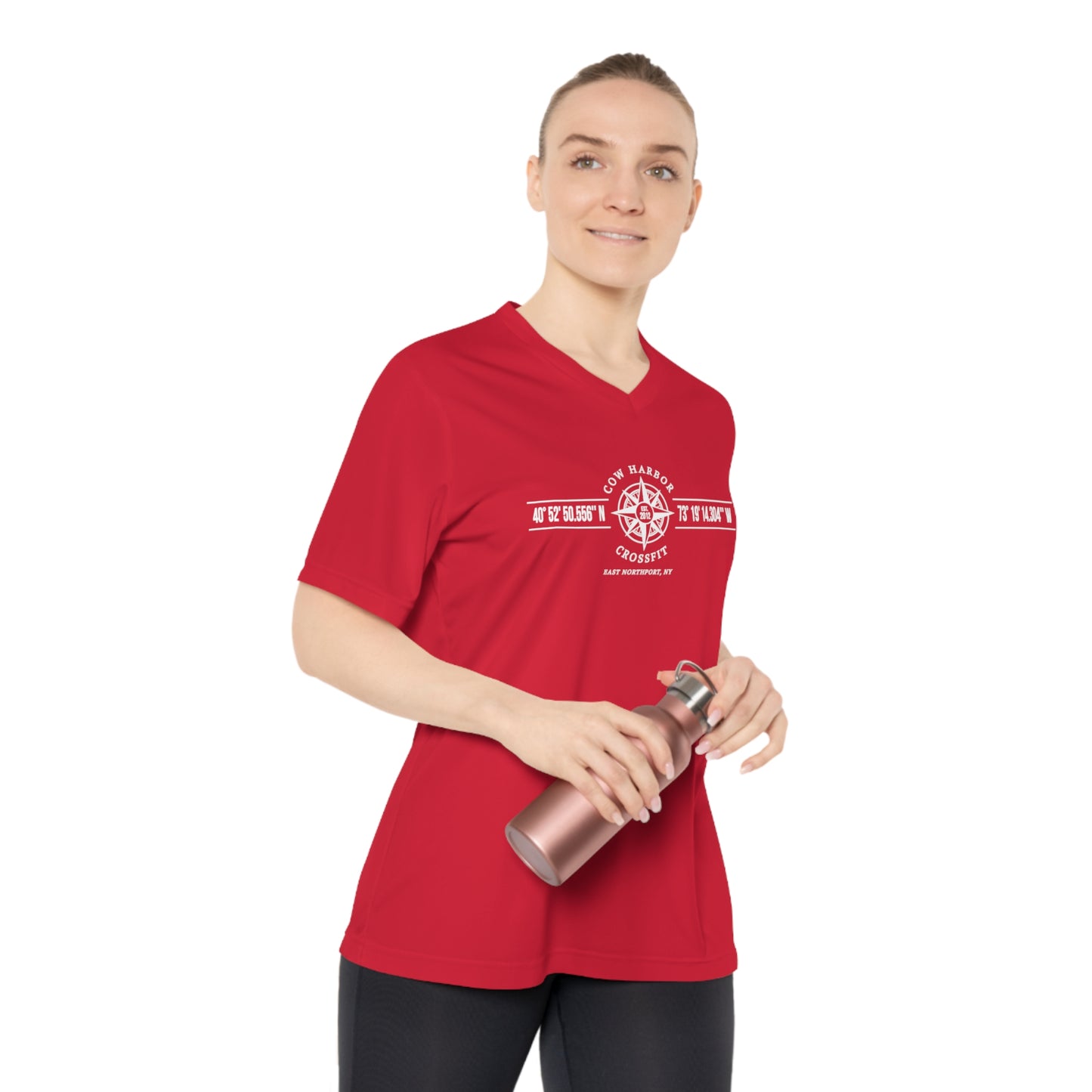 Women's CHCF Run Club Performance V-Neck