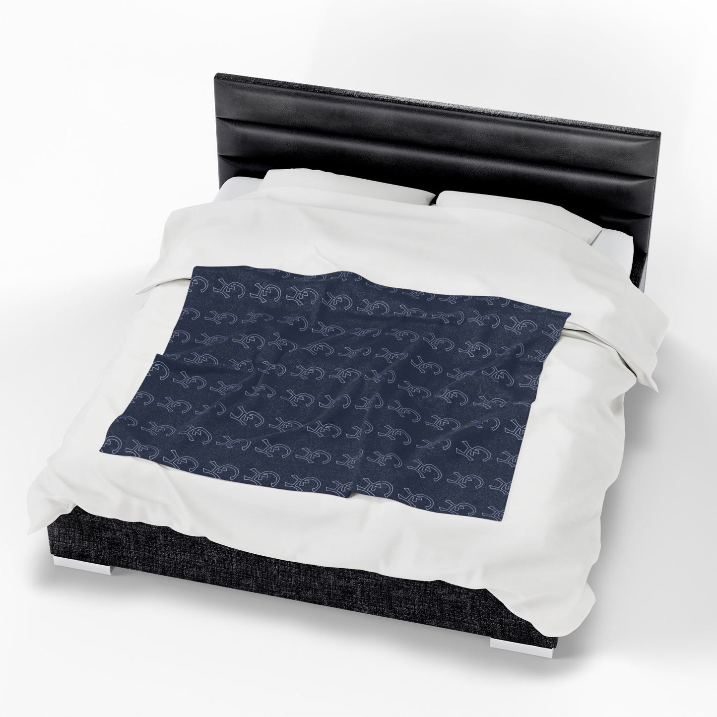 Bronx Bomber Cozy Velveteen Plush Blanket