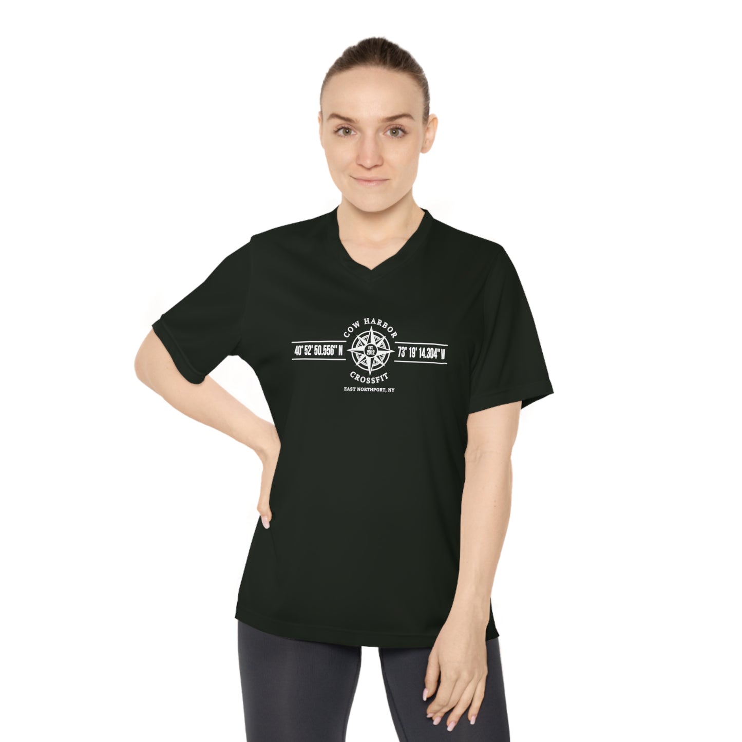Women's CHCF Run Club Performance V-Neck