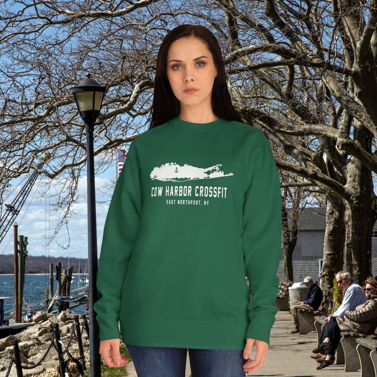 Harbor Island Crew Sweatshirt