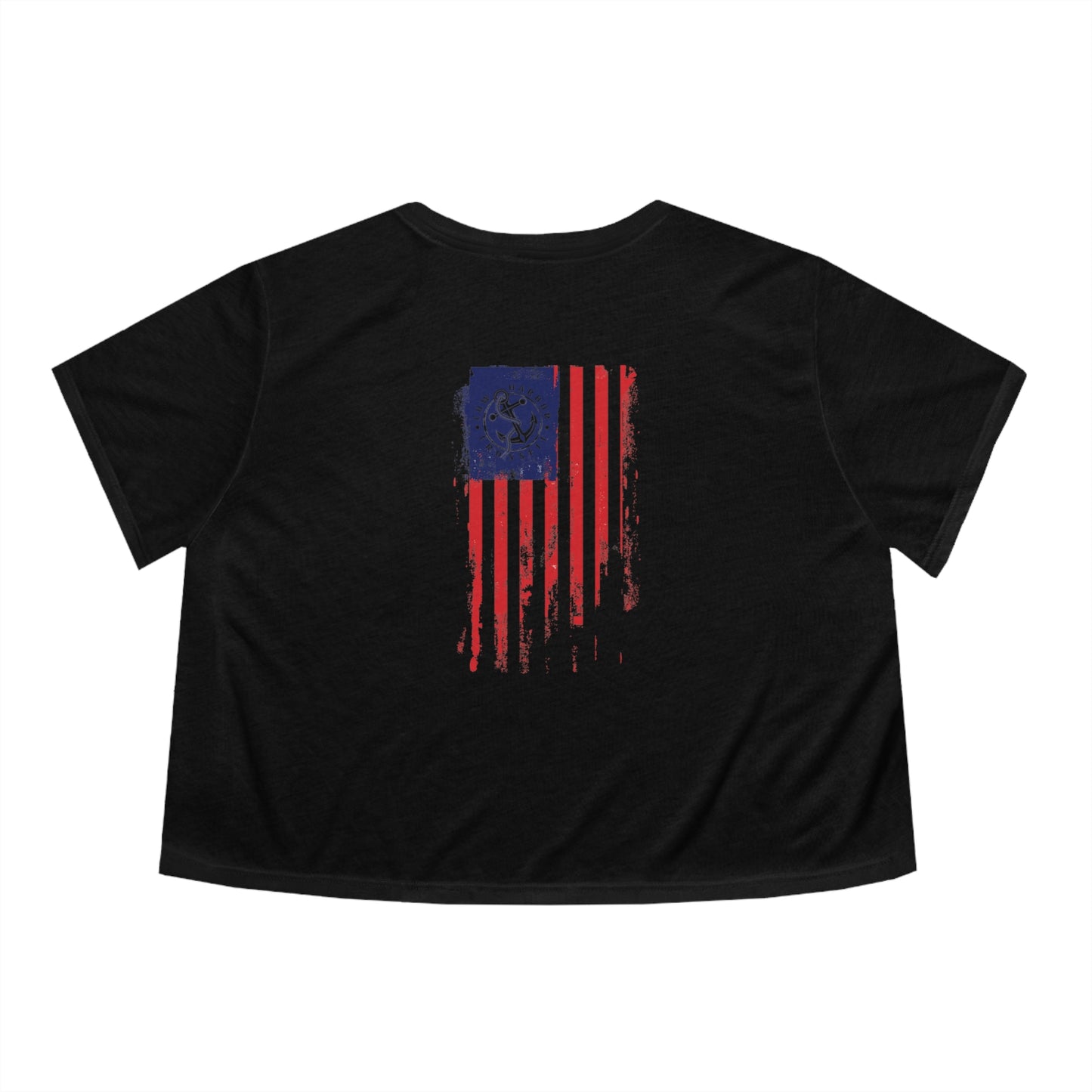 The 2024 Patriot Women's Flowy Cropped Tee