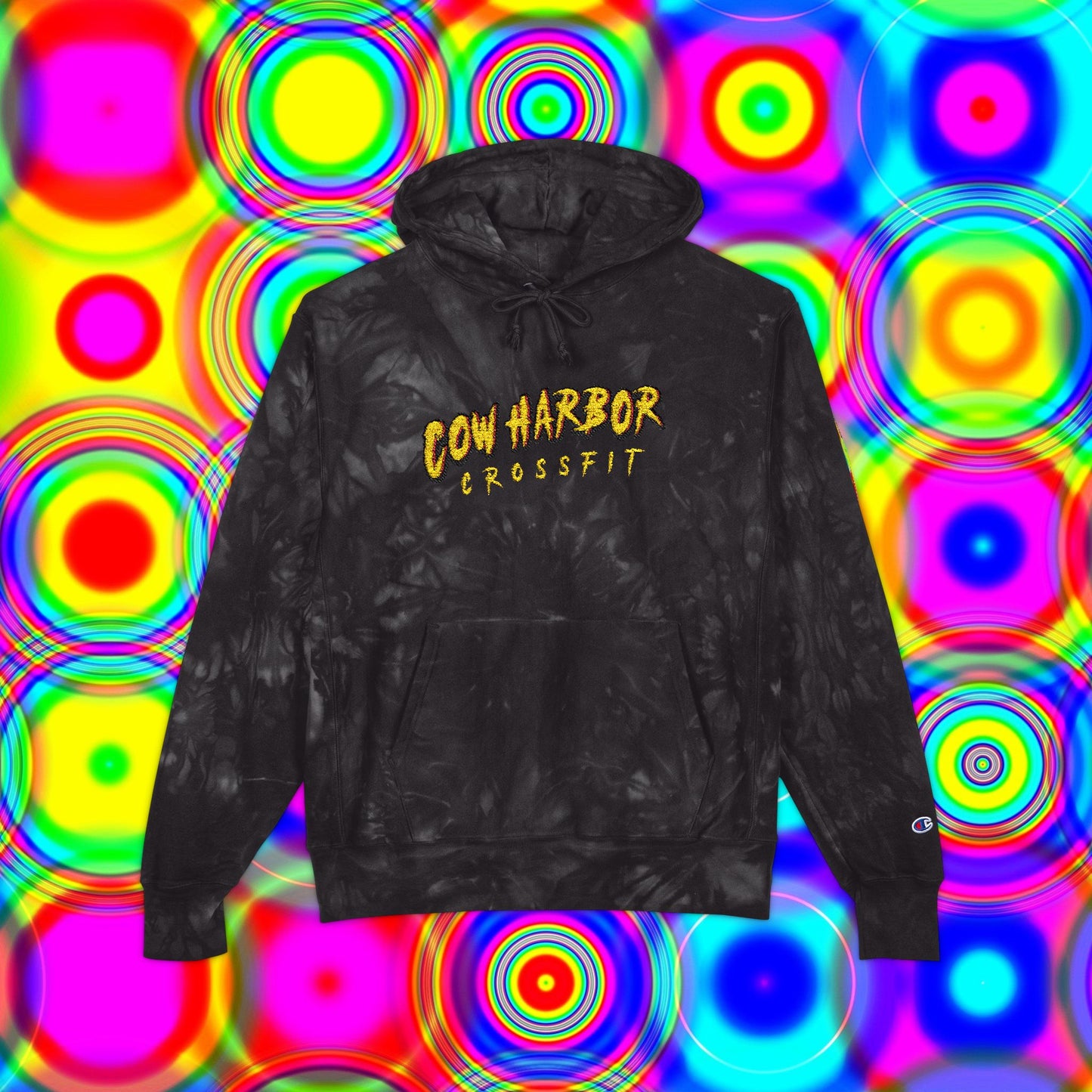Embroidered CHCF Tie-Dye Champion Hoodie