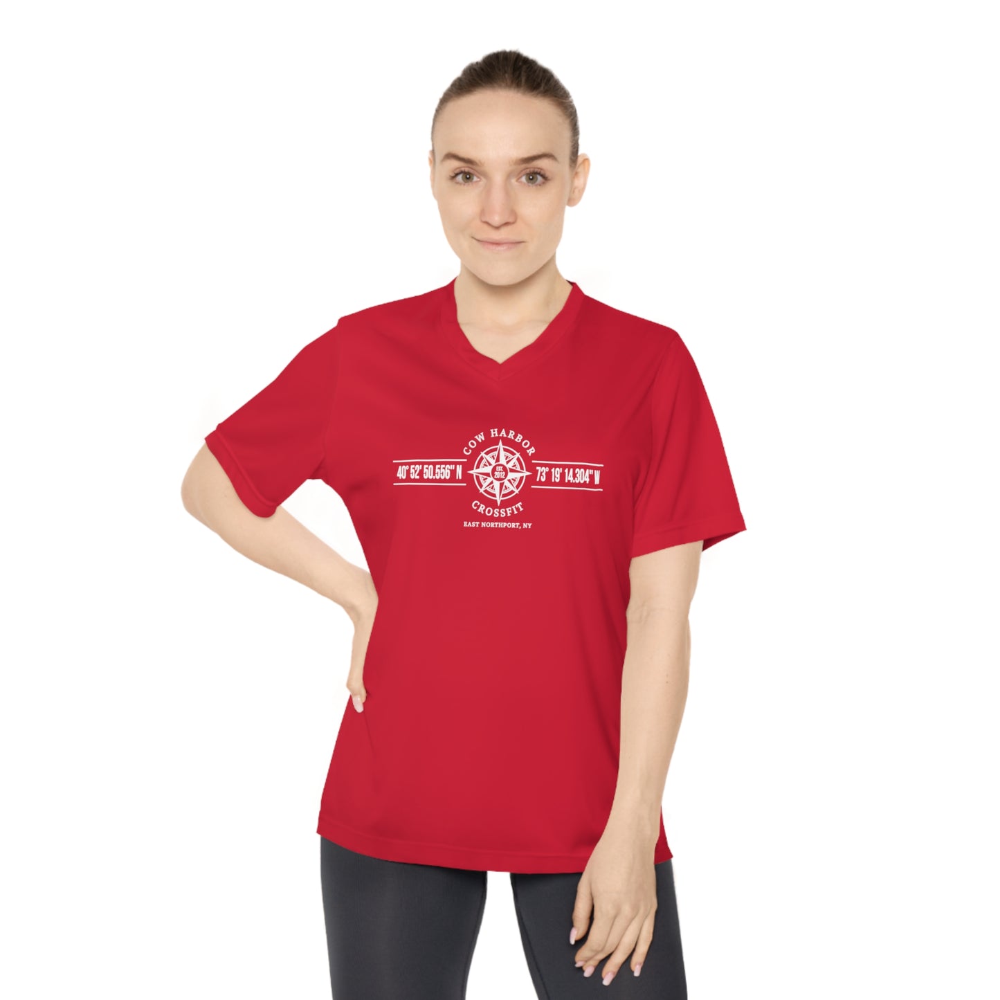Women's CHCF Run Club Performance V-Neck