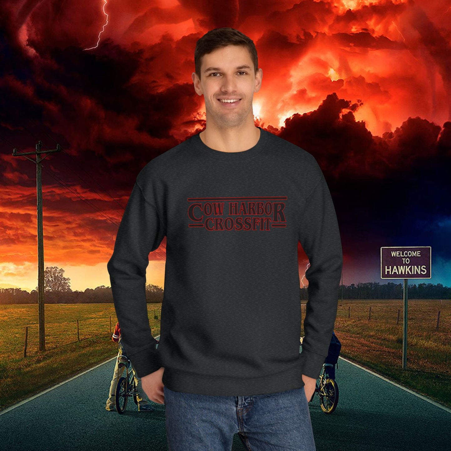 Harbor Things Crewneck Sweatshirt