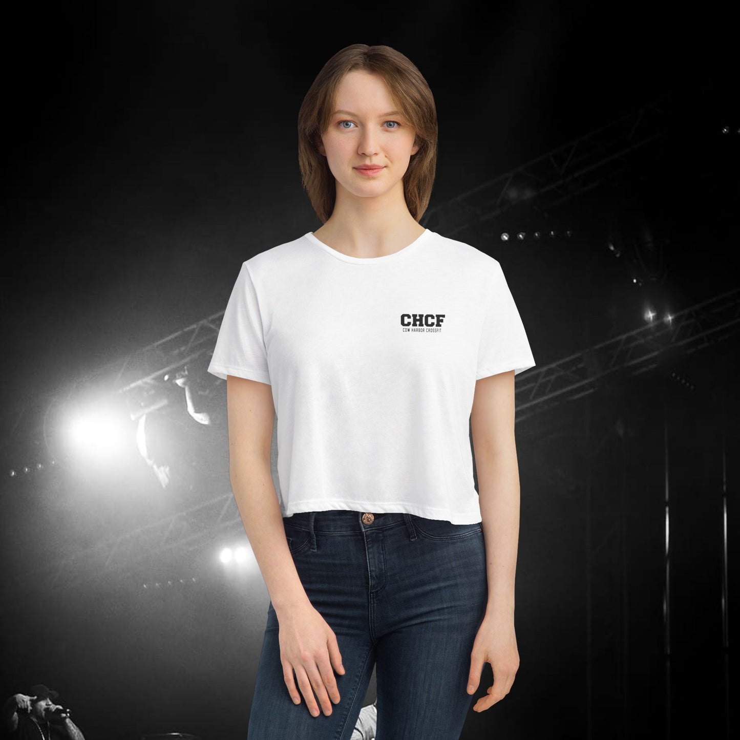 Lift Off Women's Flowy Cropped Tee