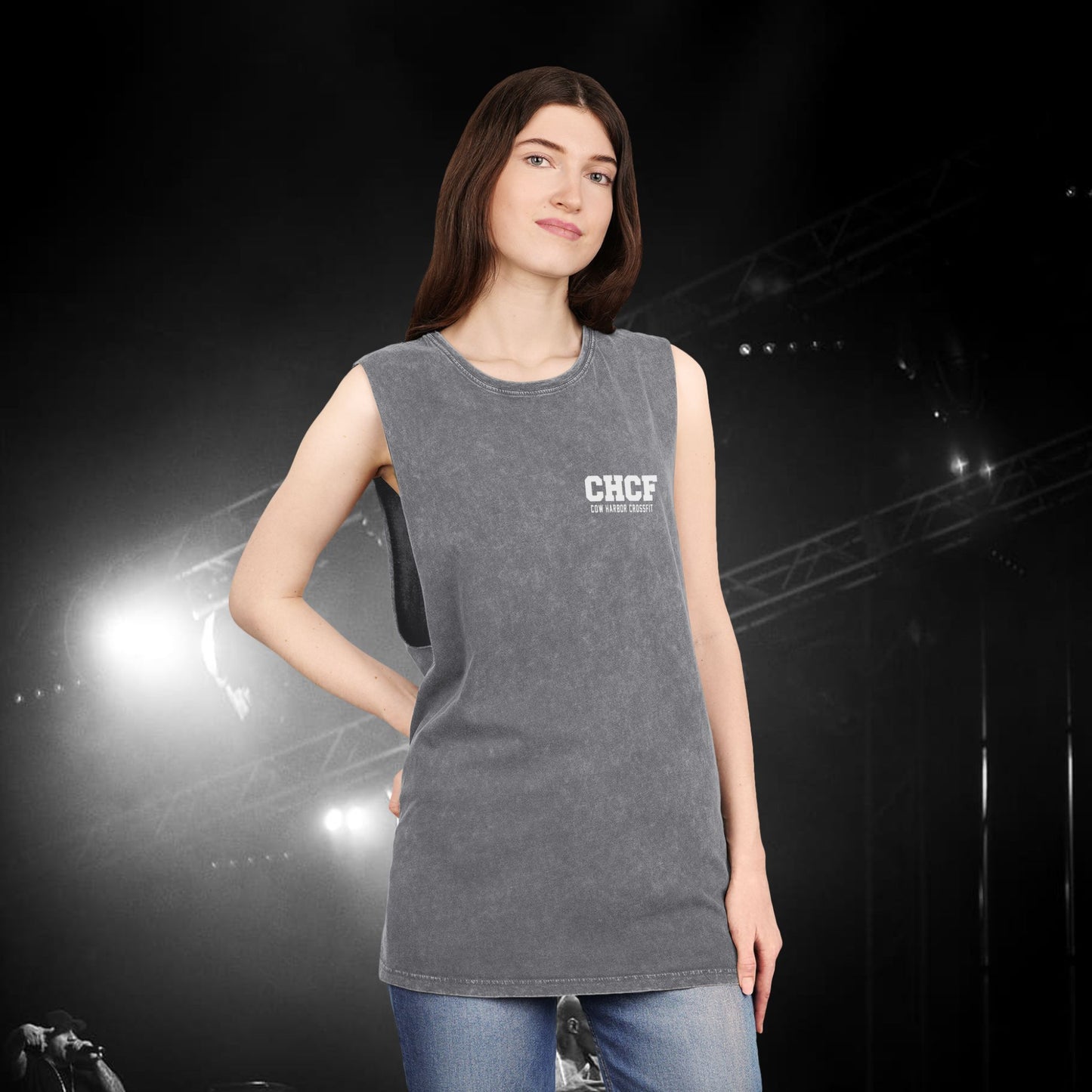 Lift Off Stonewash Tank Top