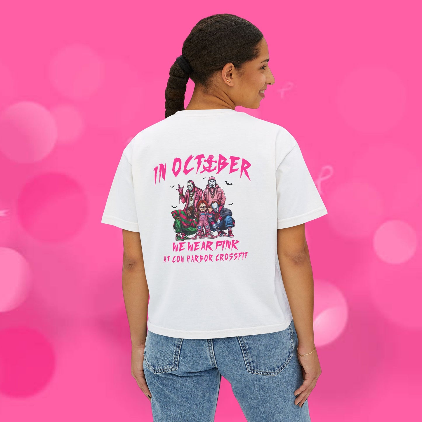 Barbells for Boos Women's Boxy Tee 2025