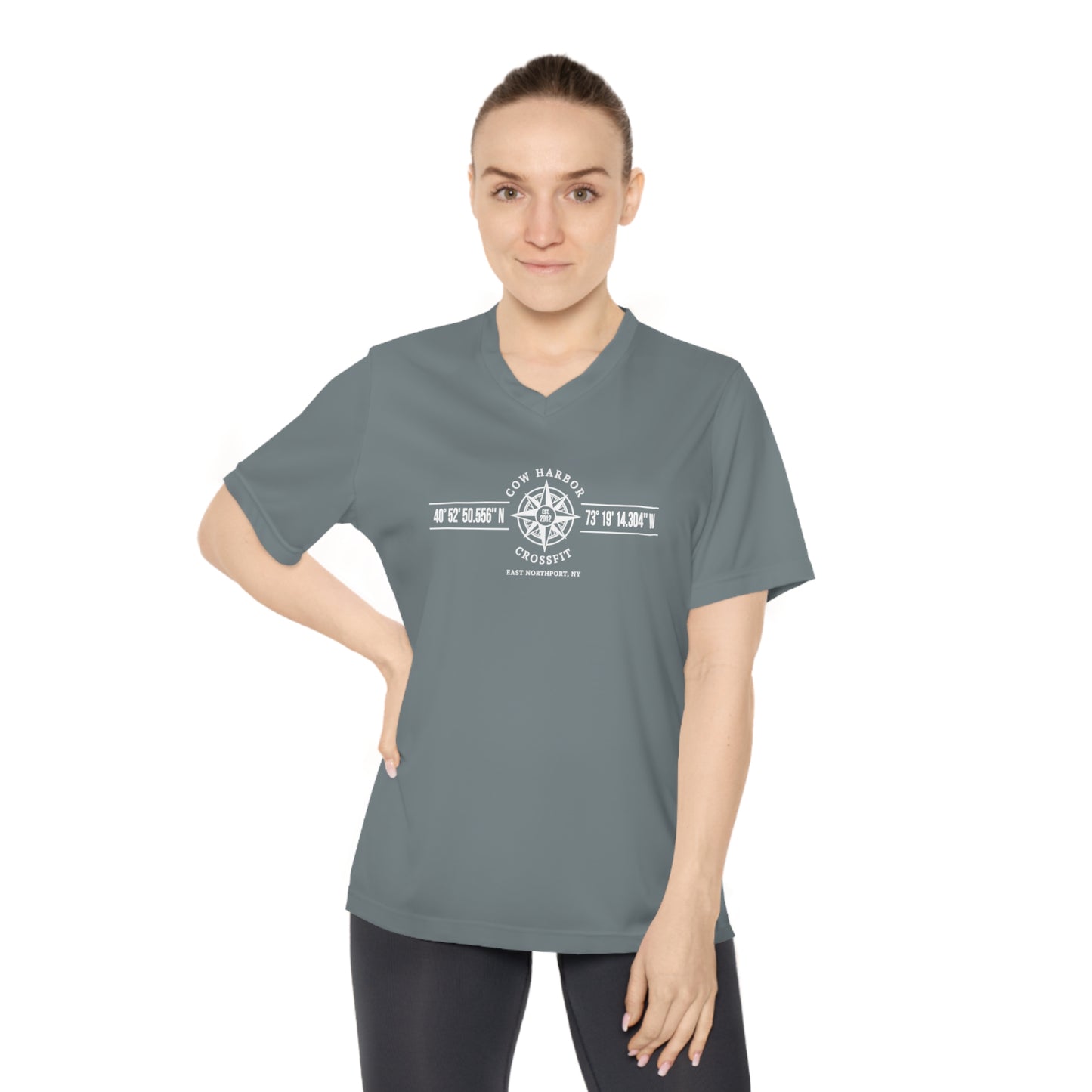 Women's CHCF Run Club Performance V-Neck