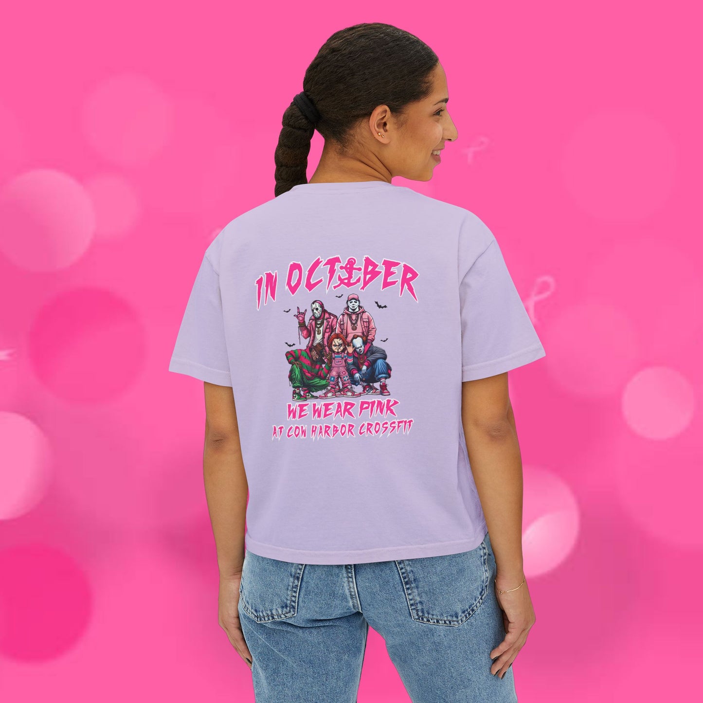 Barbells for Boos Women's Boxy Tee 2025