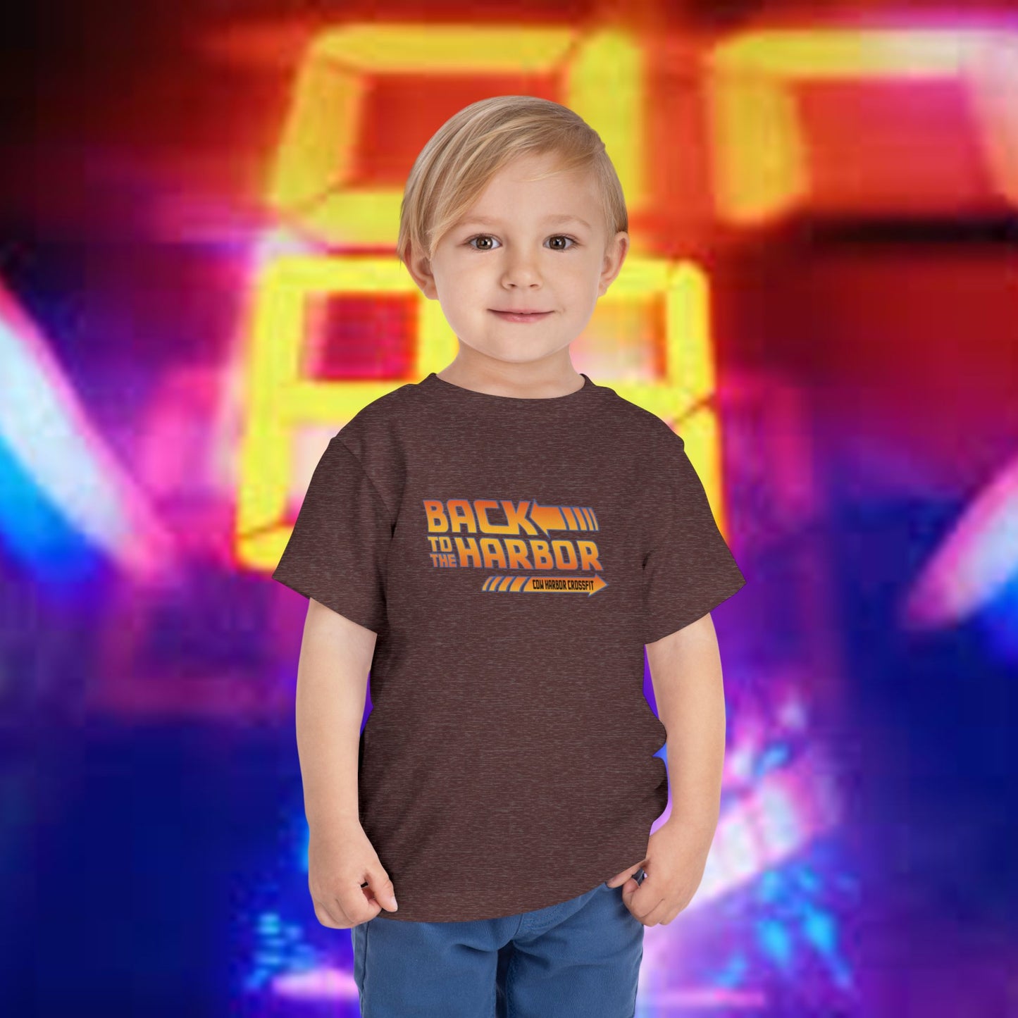 Retro Toddler Tee - Back to the Harbor
