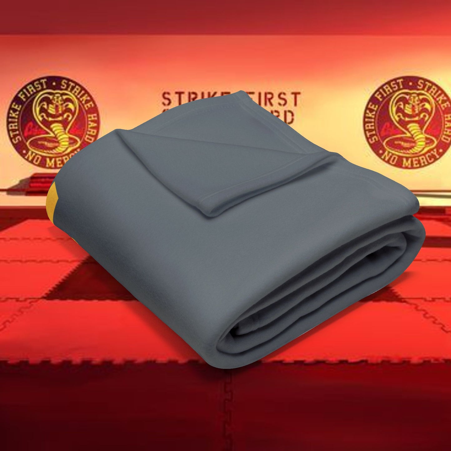 Lift Heavy, Move Fast, No Mercy Arctic Fleece Blanket