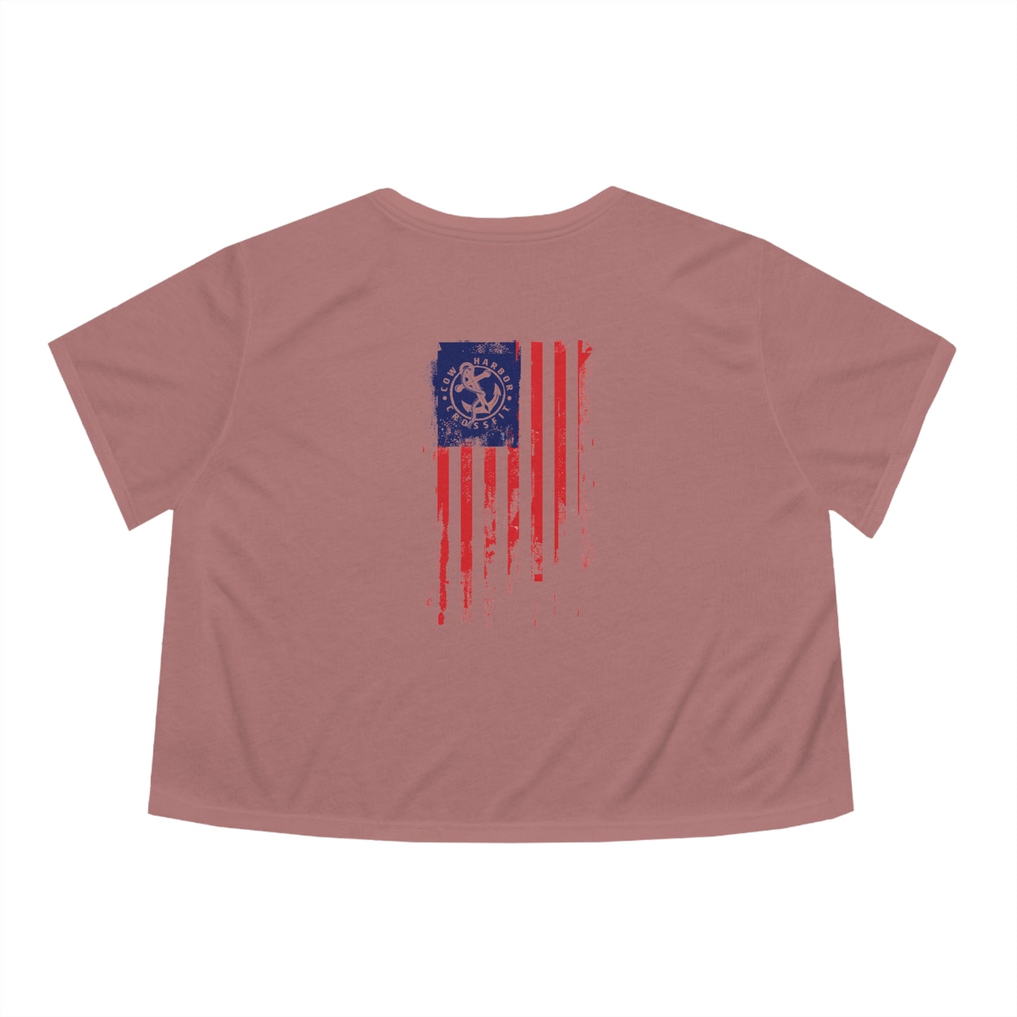 The 2024 Patriot Women's Flowy Cropped Tee