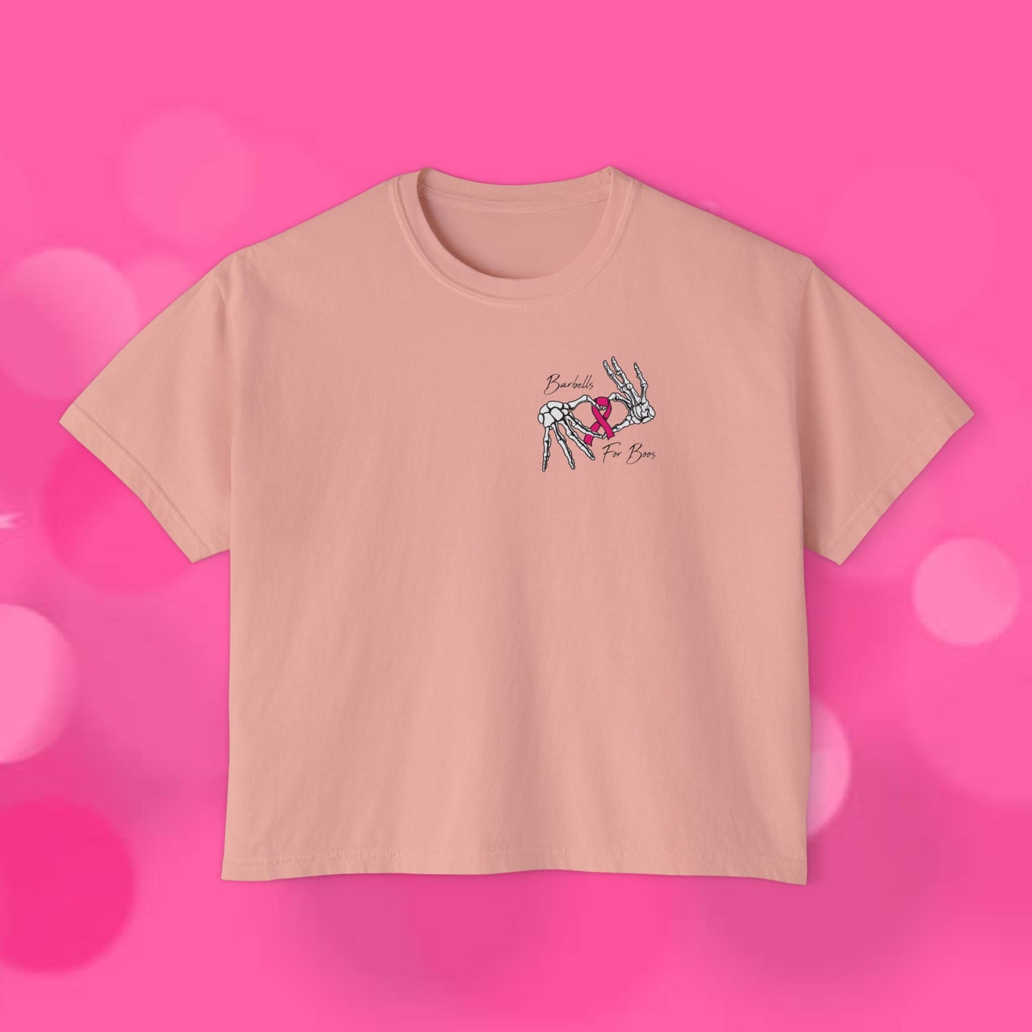 Barbells for Boos Women's Boxy Tee 2025