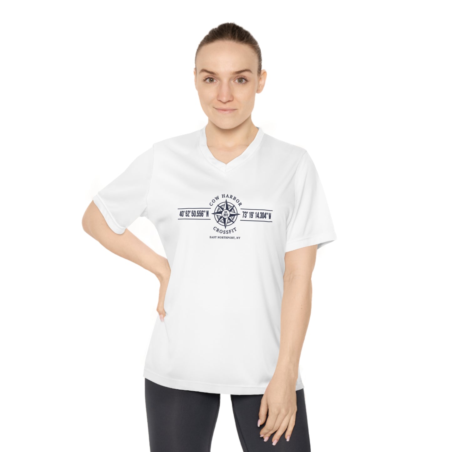 Women's CHCF Run Club Performance V-Neck