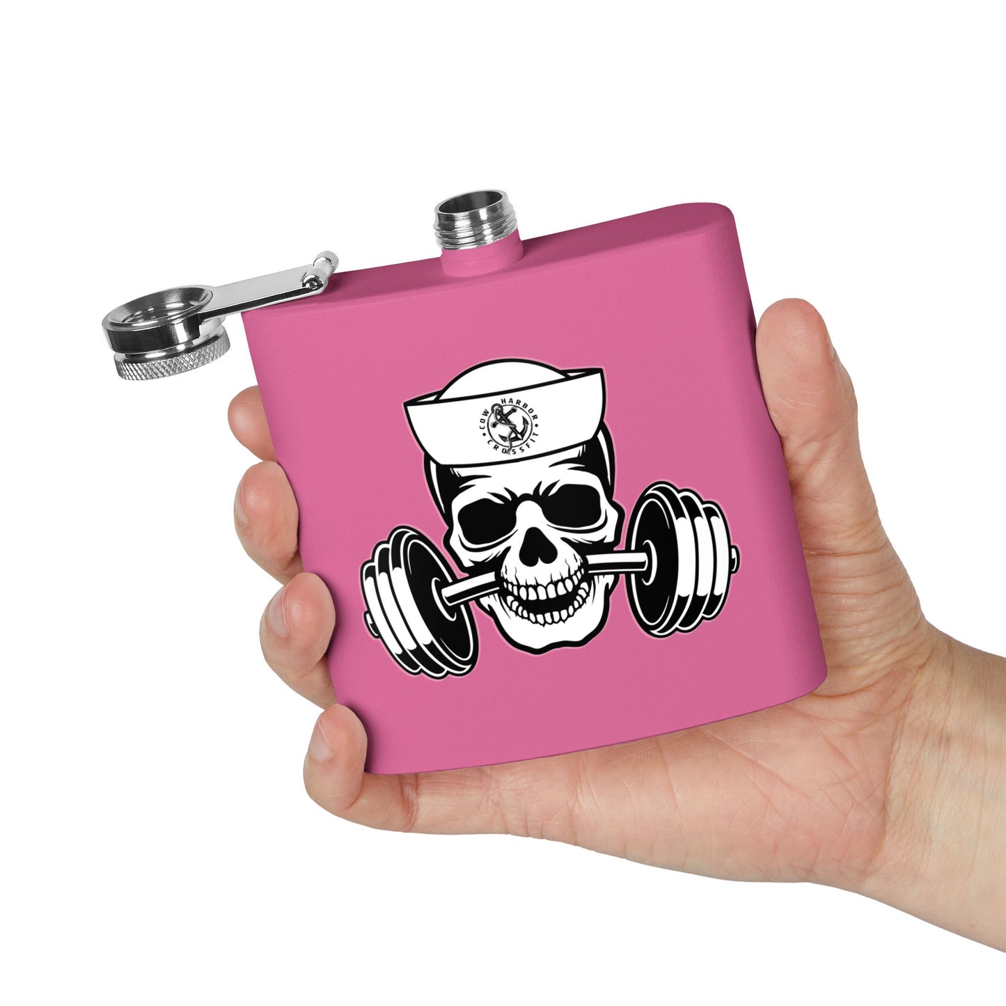 CHCF Stainless Steel Skull Flask