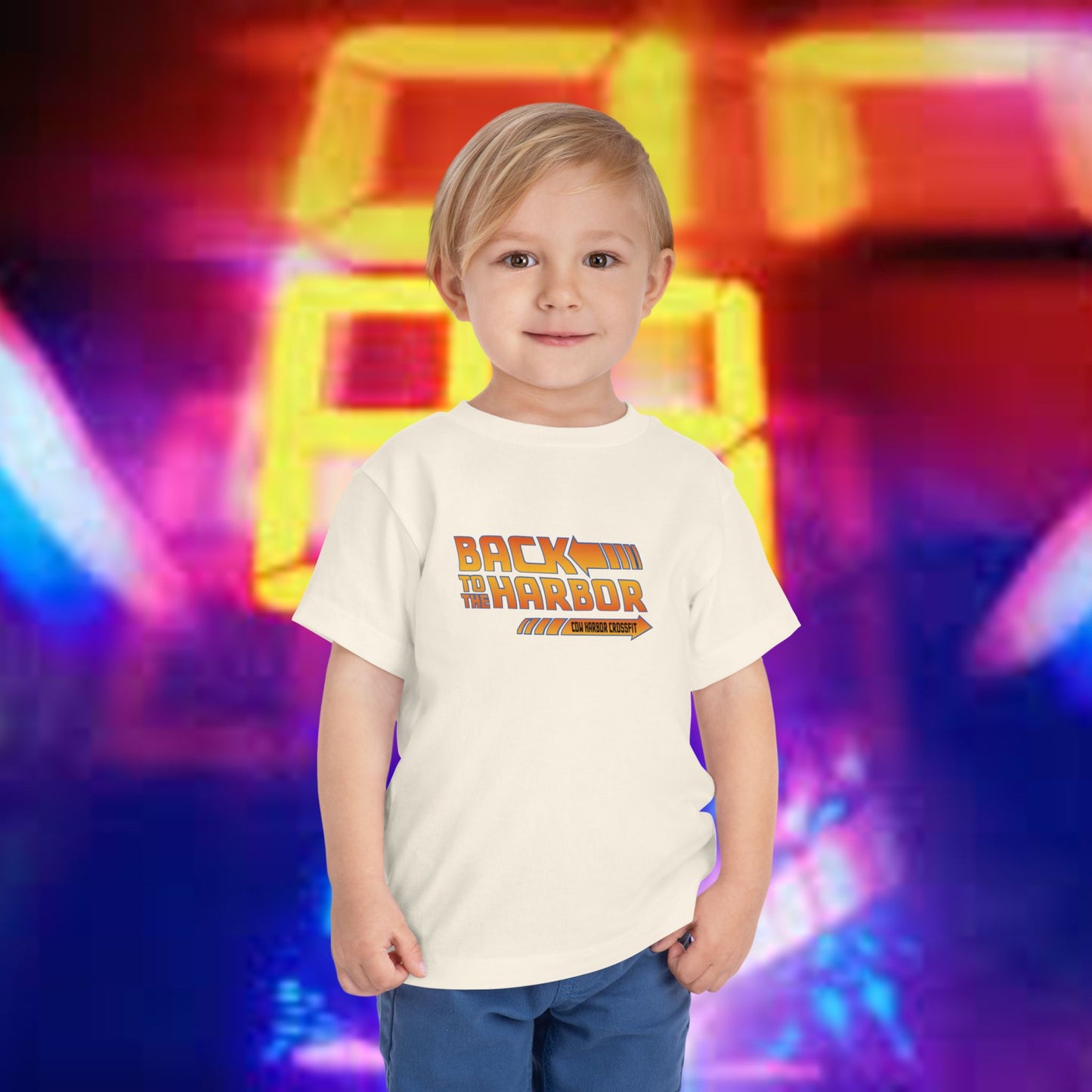Retro Toddler Tee - Back to the Harbor