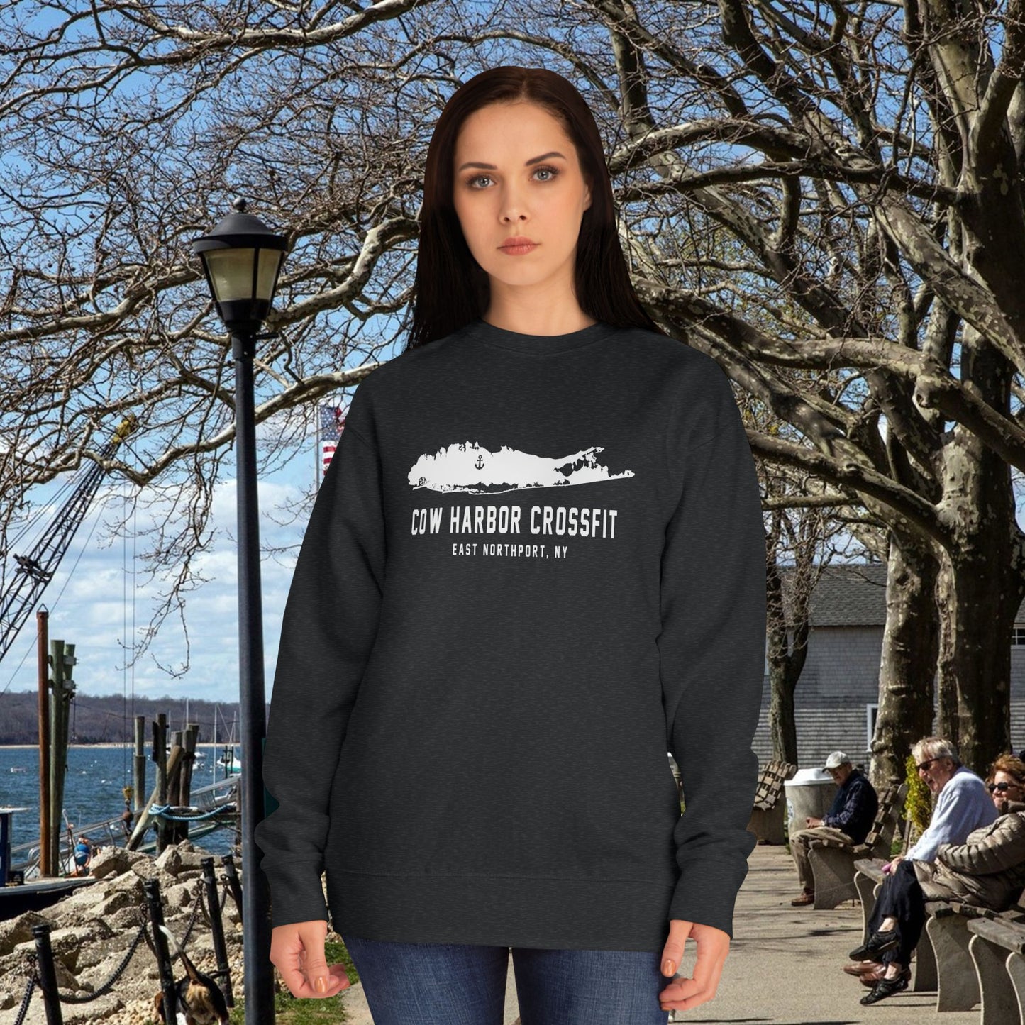 Harbor Island Crew Sweatshirt