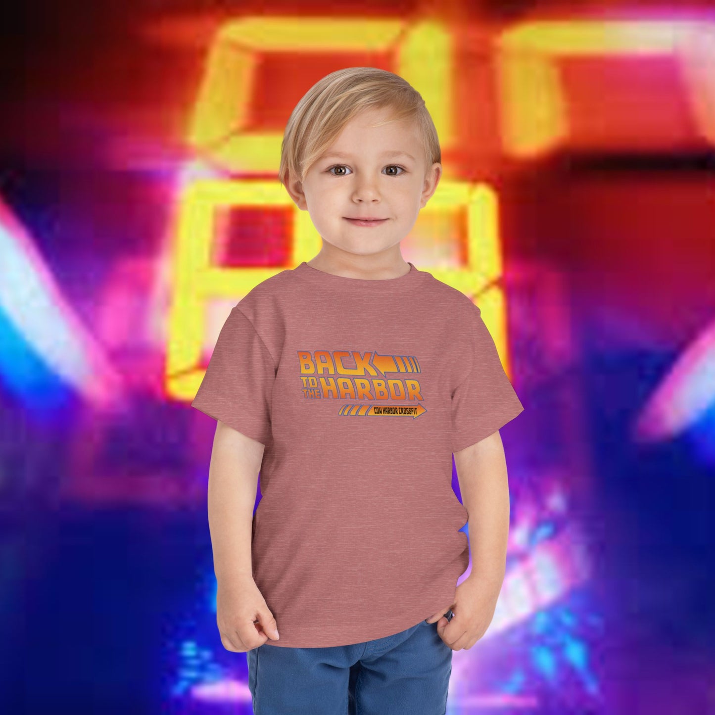 Retro Toddler Tee - Back to the Harbor