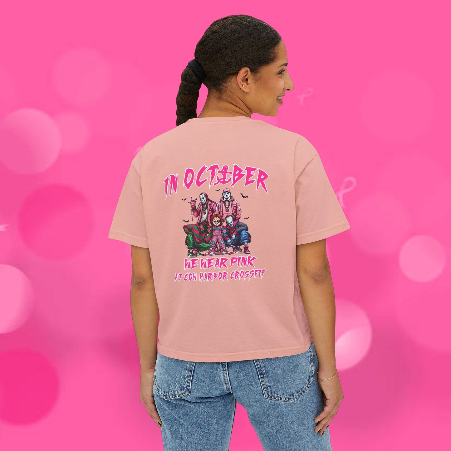 Barbells for Boos Women's Boxy Tee 2025