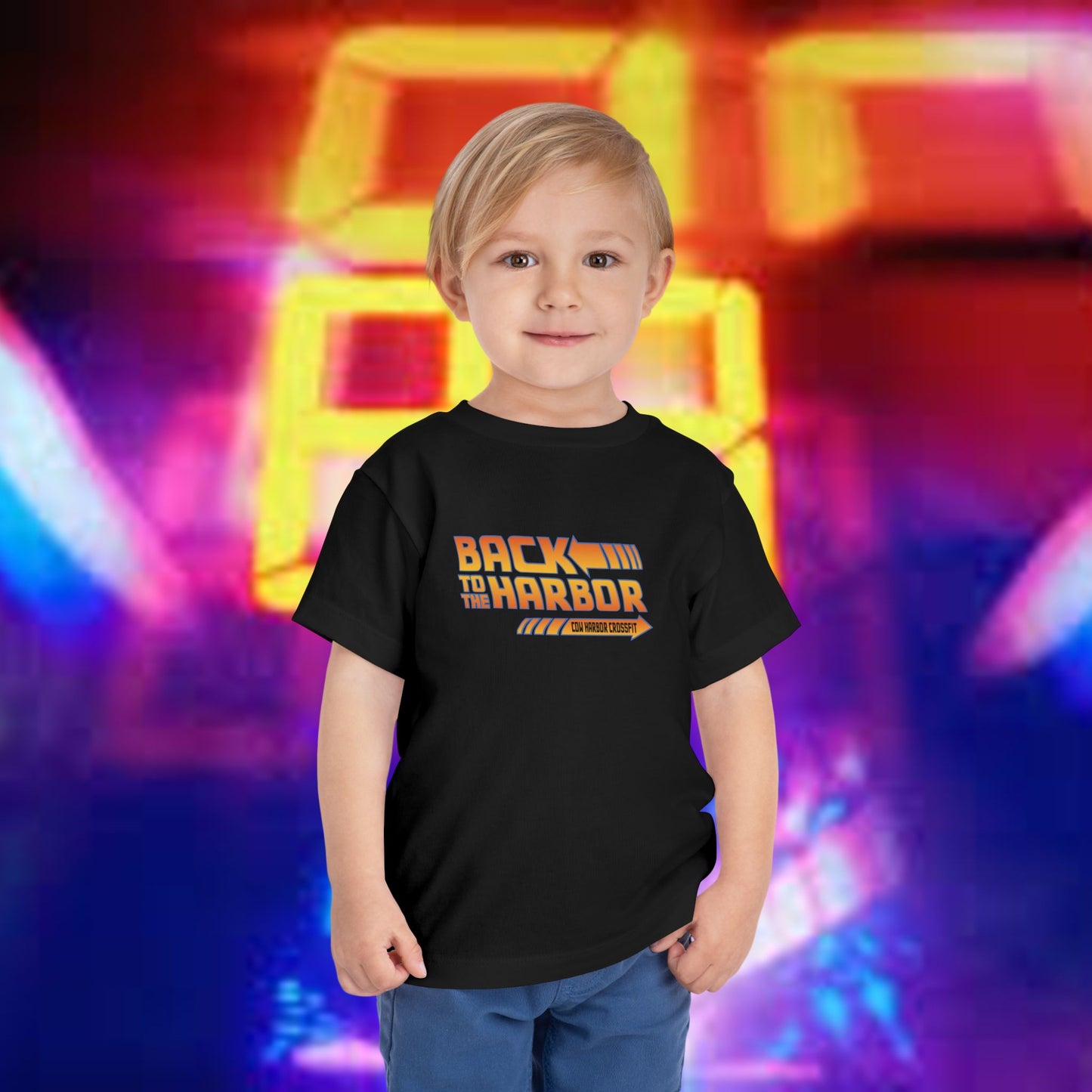 Retro Toddler Tee - Back to the Harbor
