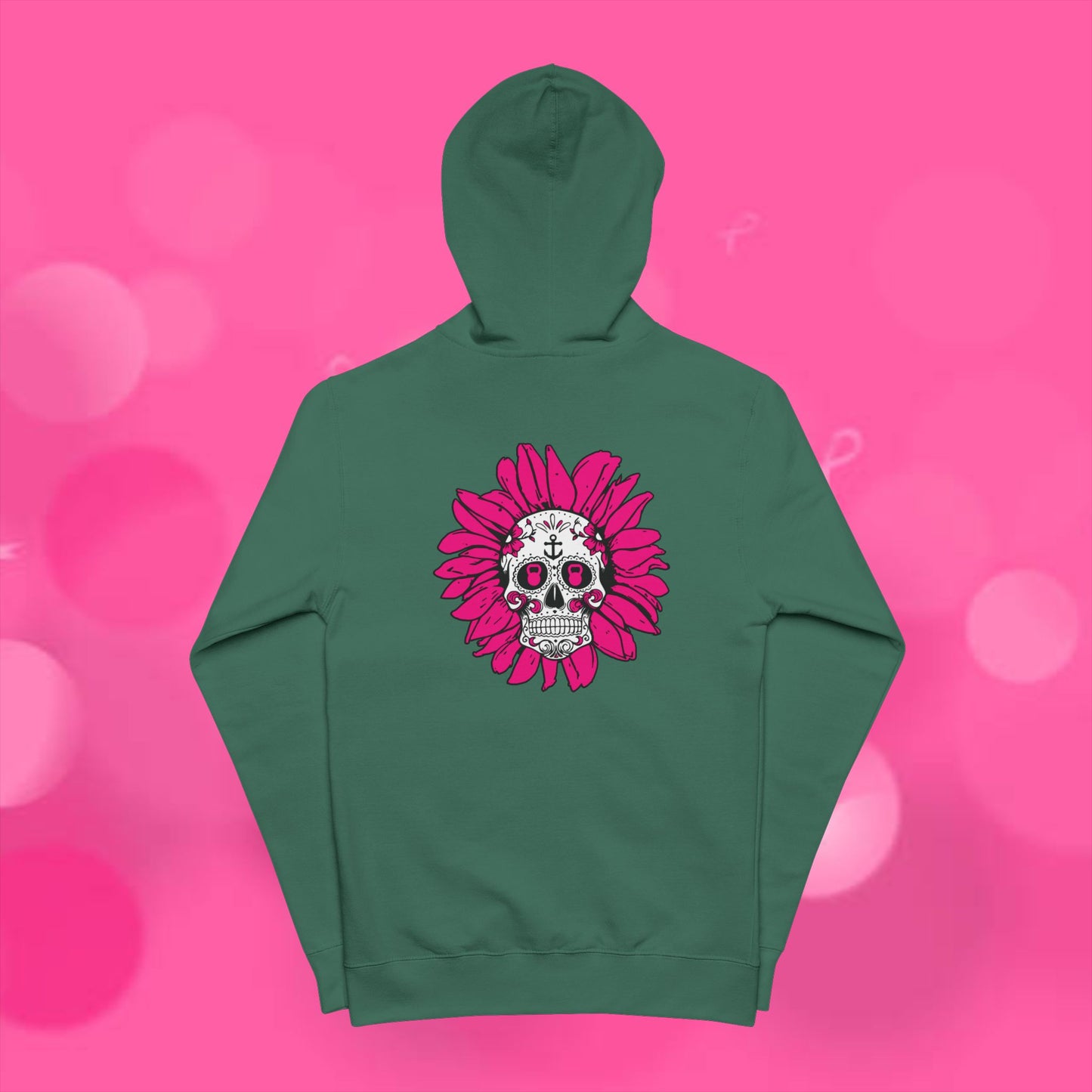 Barbells for Boos Skull Zip Up 2025