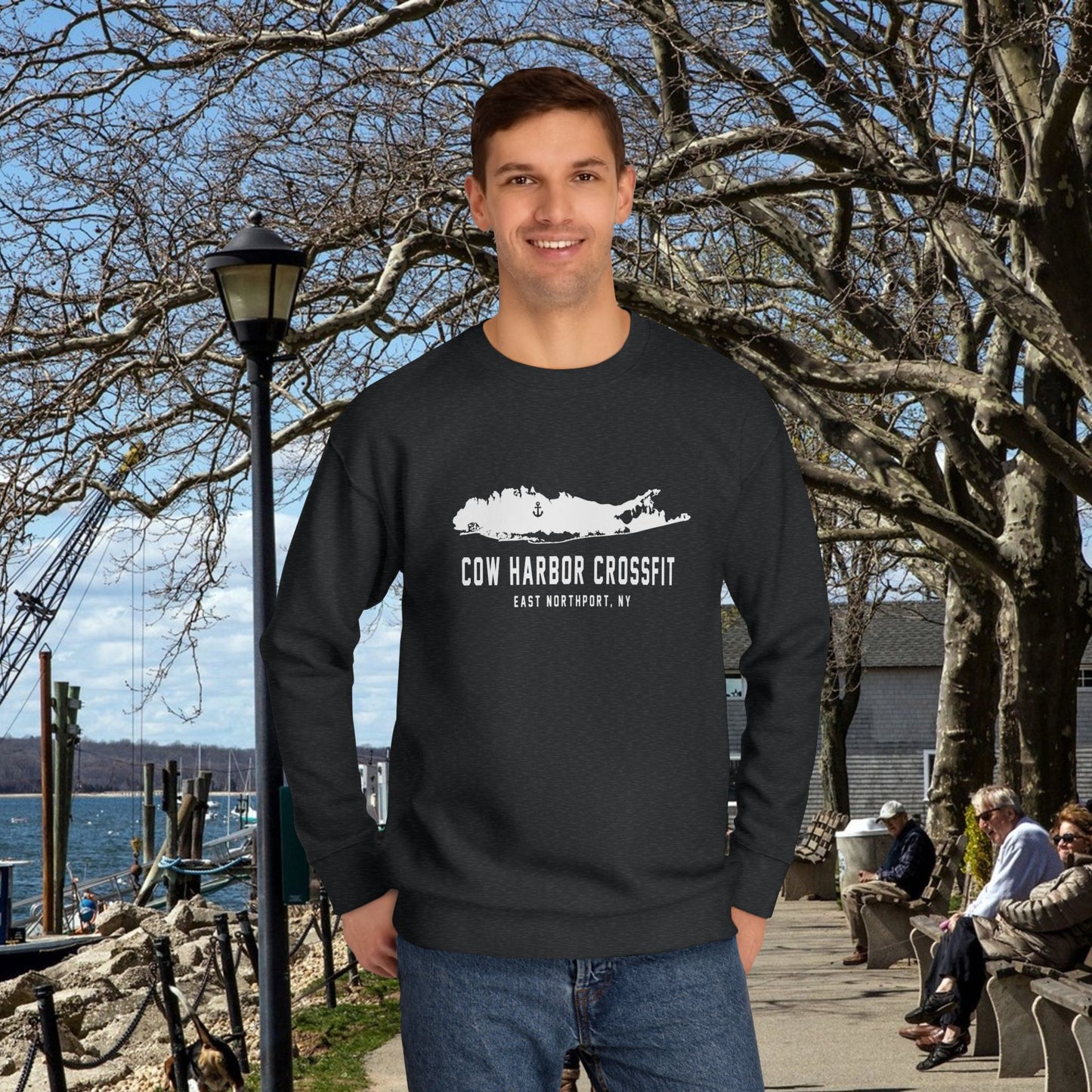 Harbor Island Crew Sweatshirt