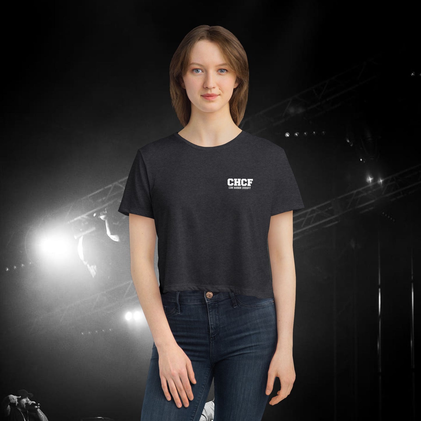 Lift Off Women's Flowy Cropped Tee