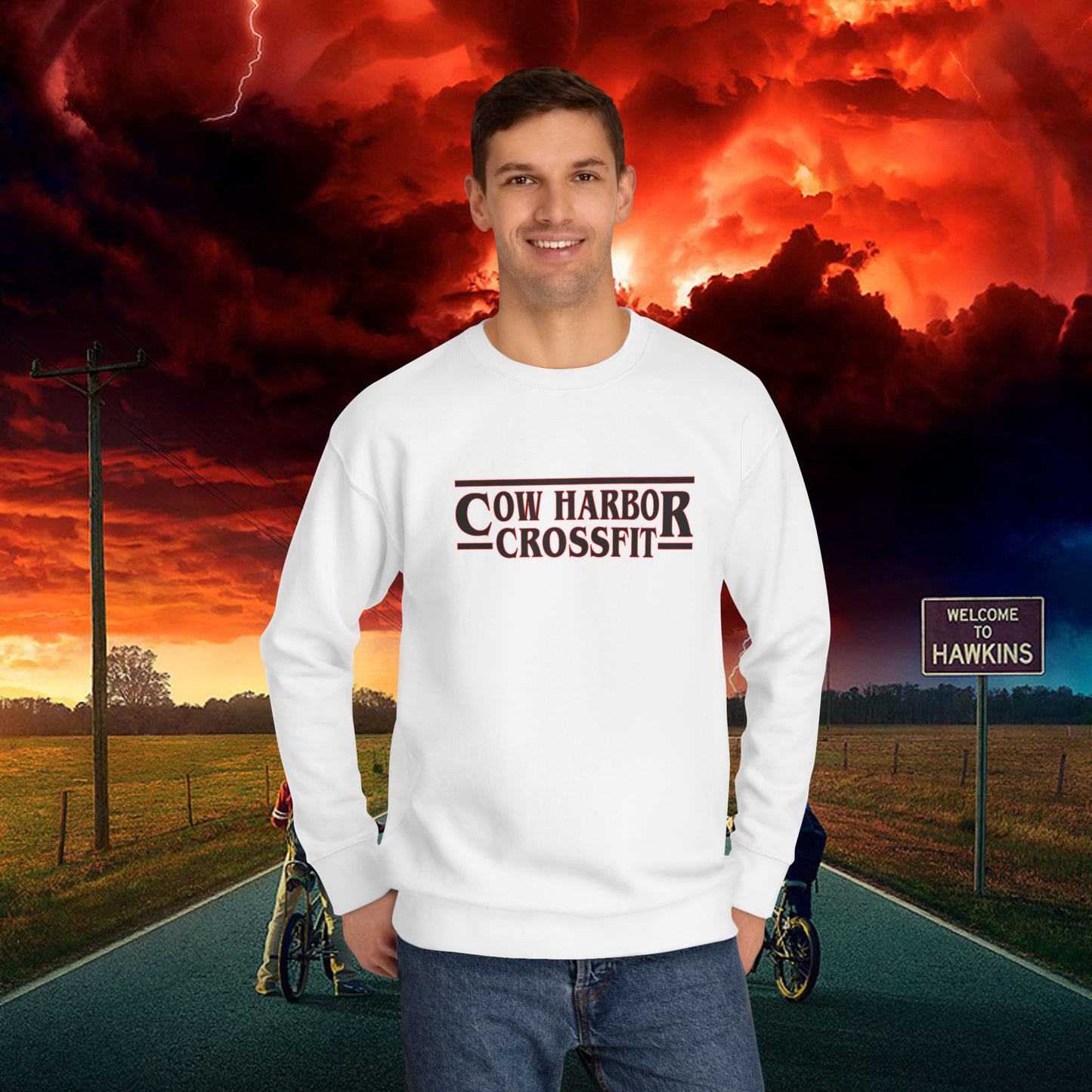 Harbor Things Crewneck Sweatshirt