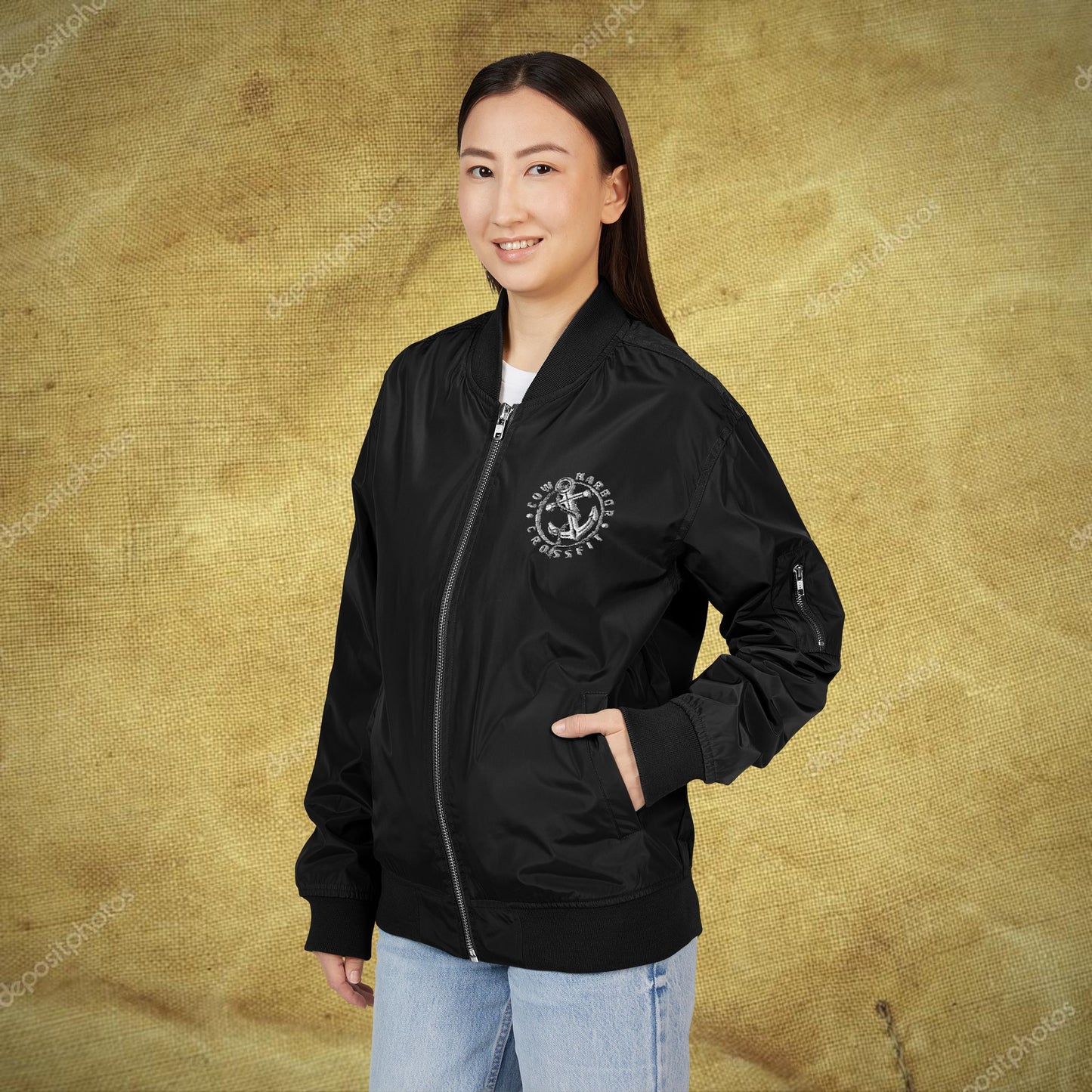 Embroidered CHCF Bomber Jacket