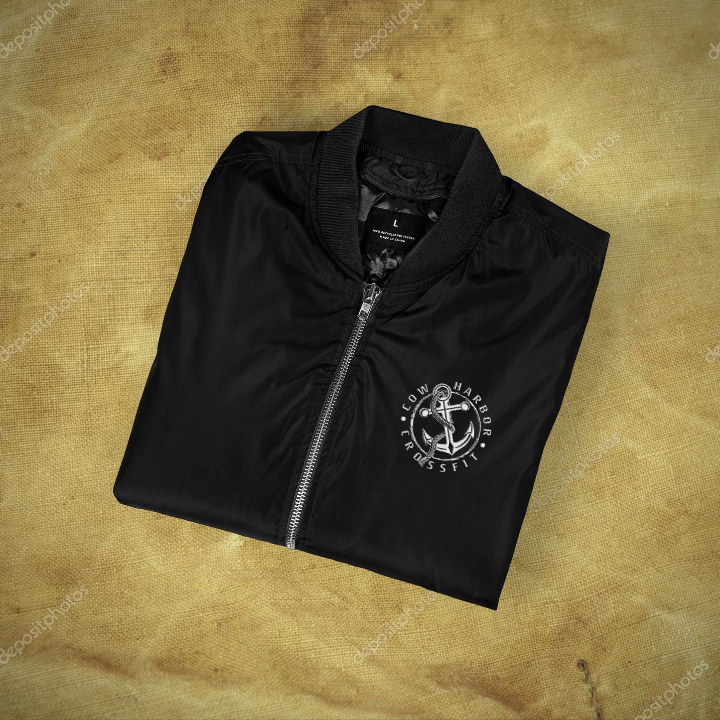 Embroidered CHCF Bomber Jacket