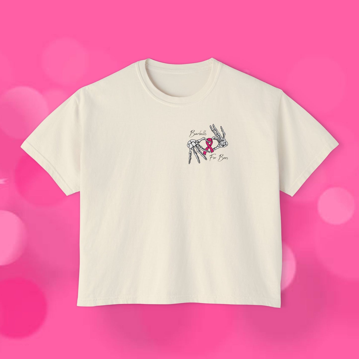 Barbells for Boos Women's Boxy Tee 2025