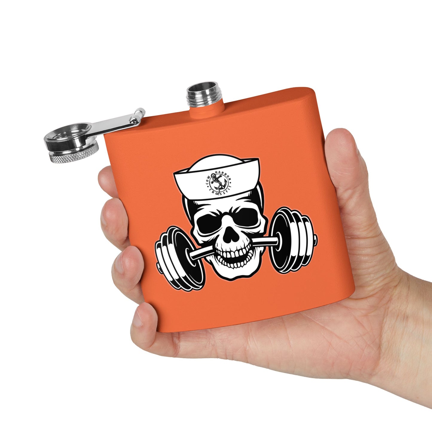 CHCF Stainless Steel Skull Flask