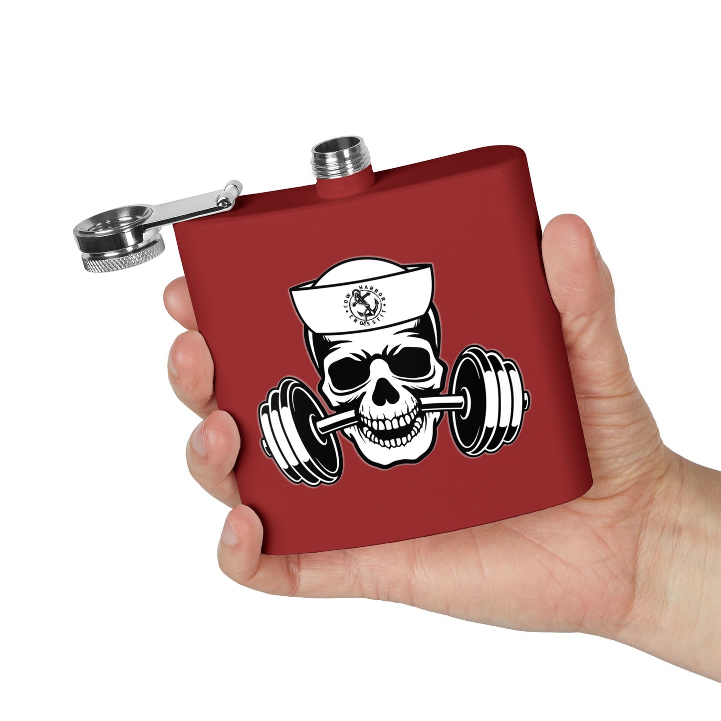 CHCF Stainless Steel Skull Flask