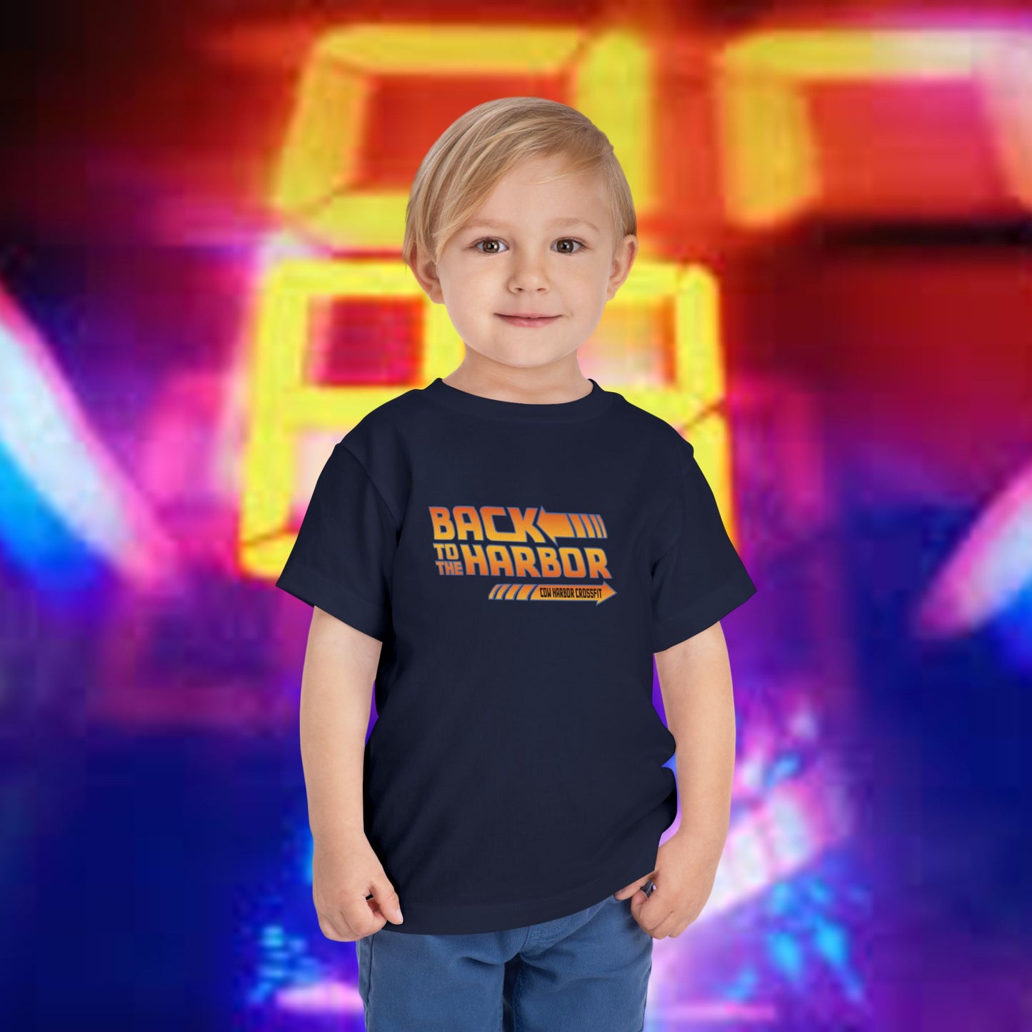 Retro Toddler Tee - Back to the Harbor