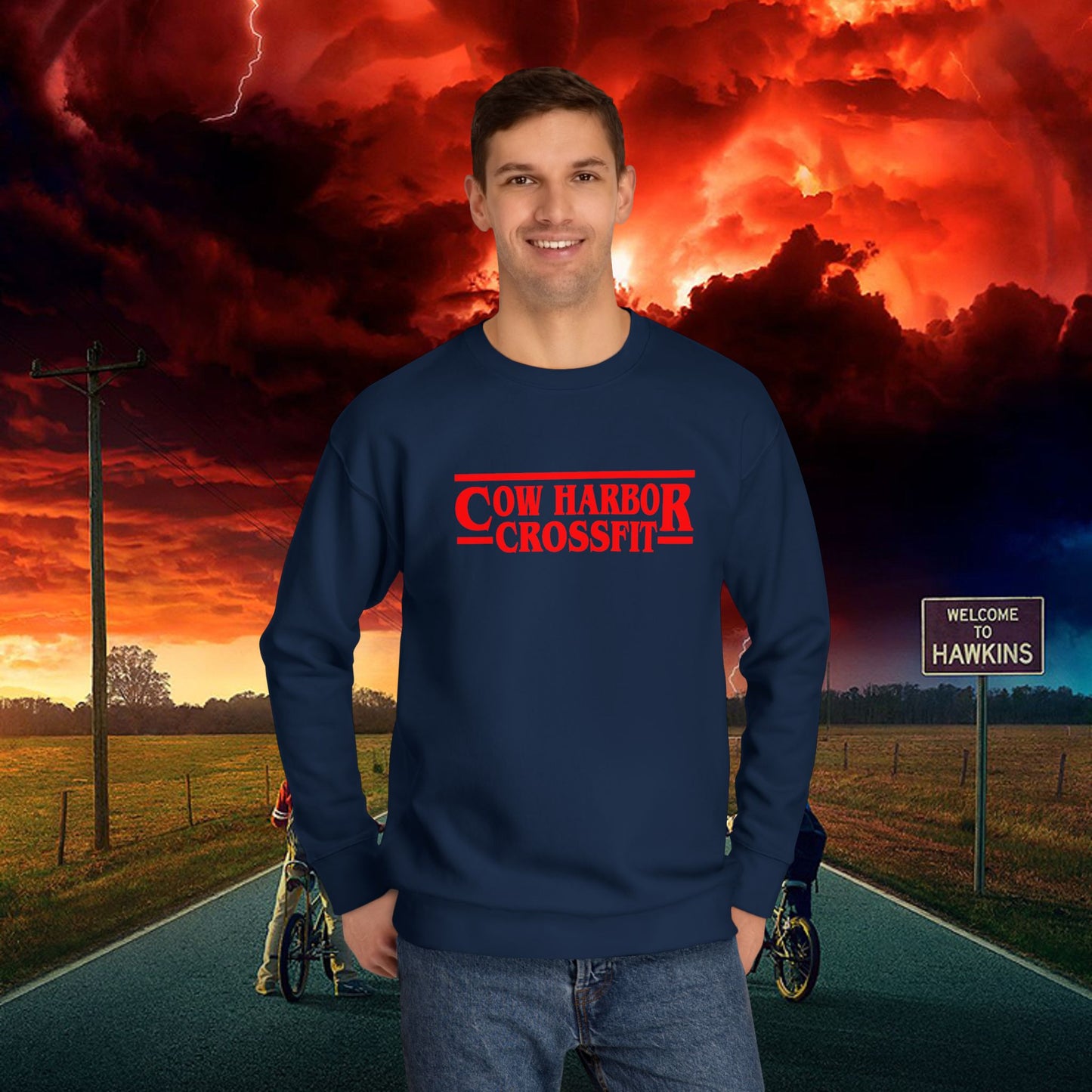 Harbor Things Crewneck Sweatshirt