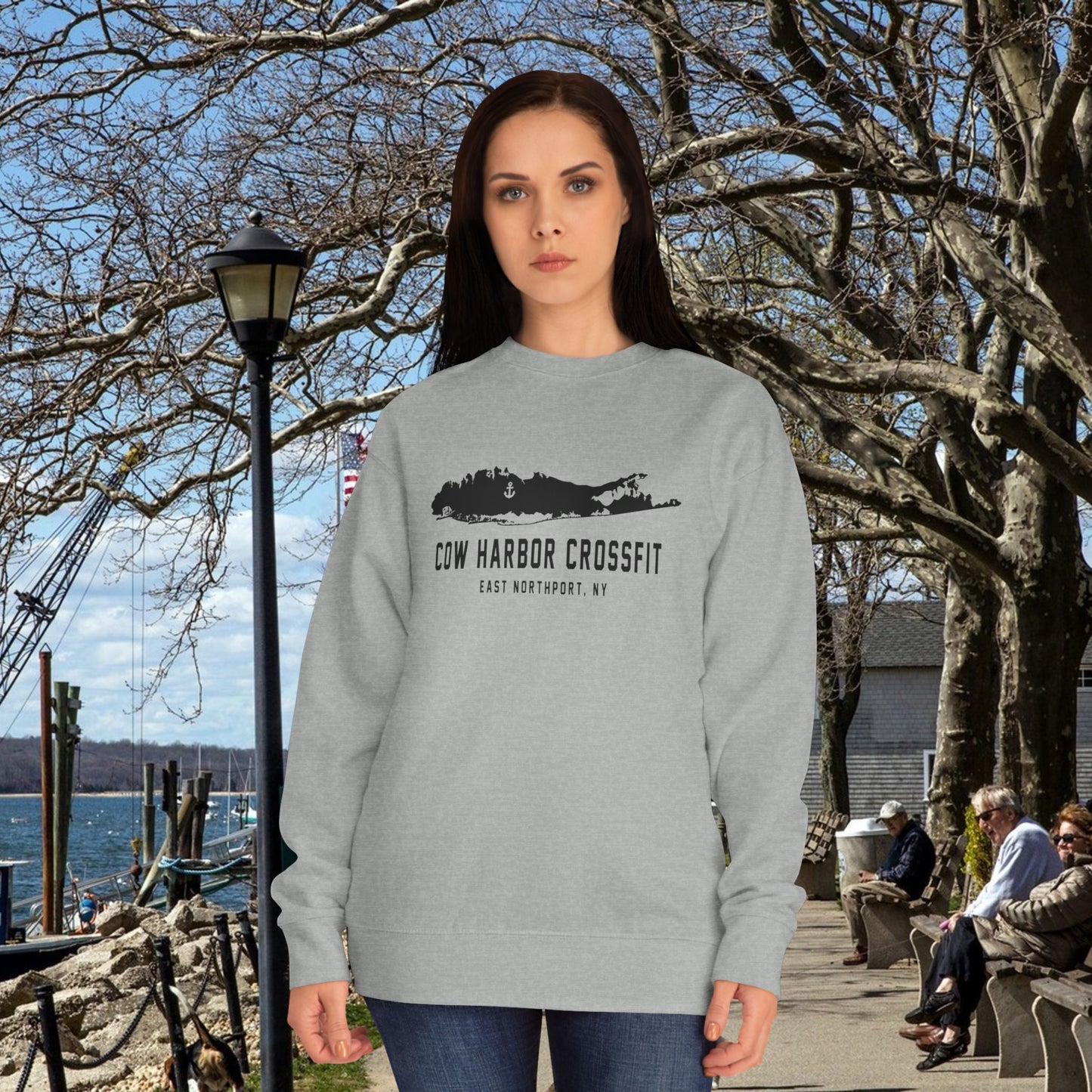 Harbor Island Crew Sweatshirt