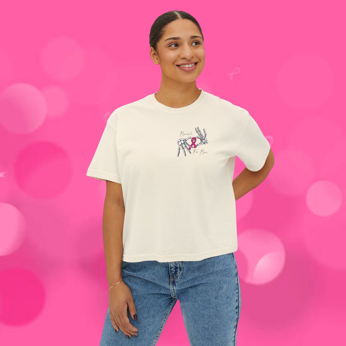 Barbells for Boos Women's Boxy Tee 2025