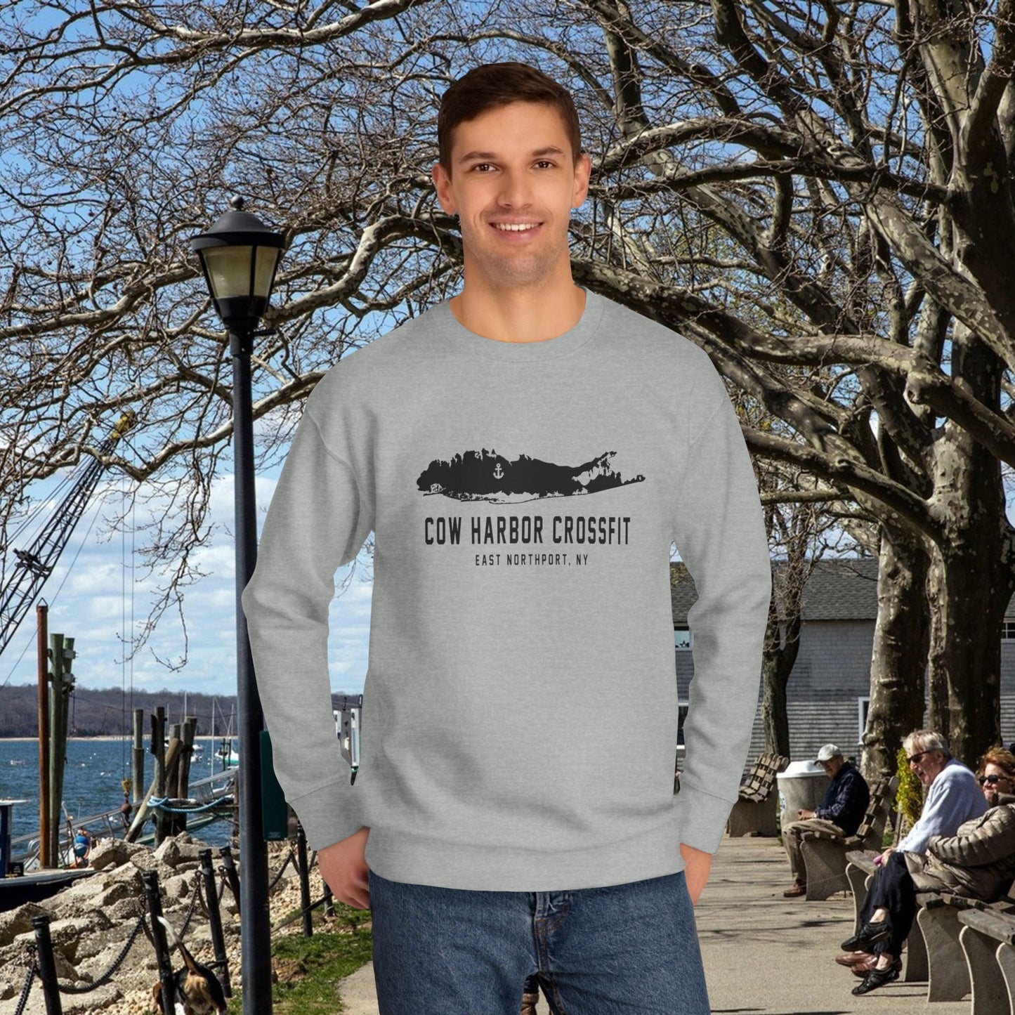 Harbor Island Crew Sweatshirt