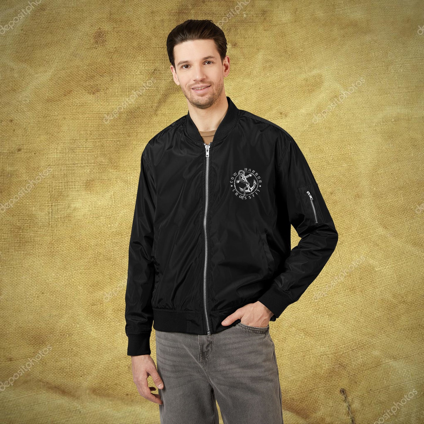 Embroidered CHCF Bomber Jacket