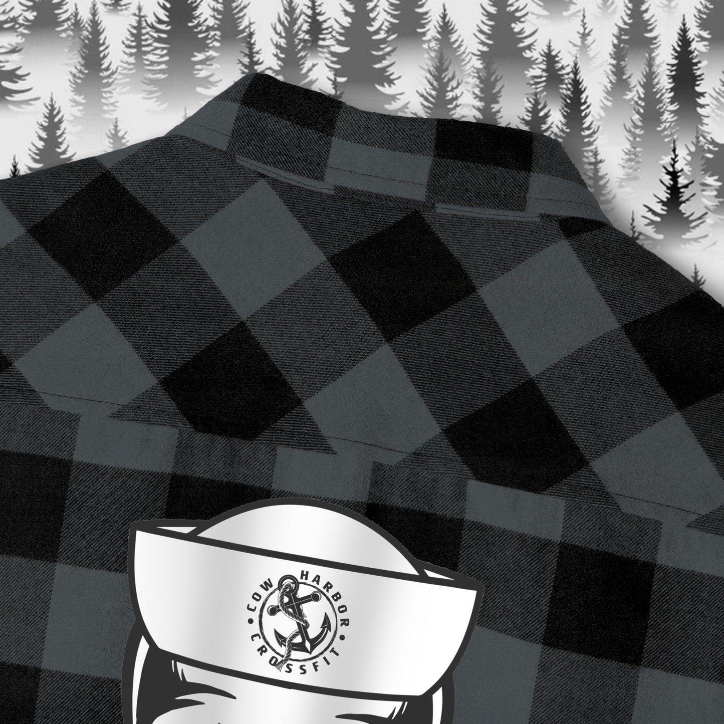 CHCF Skull Flannel