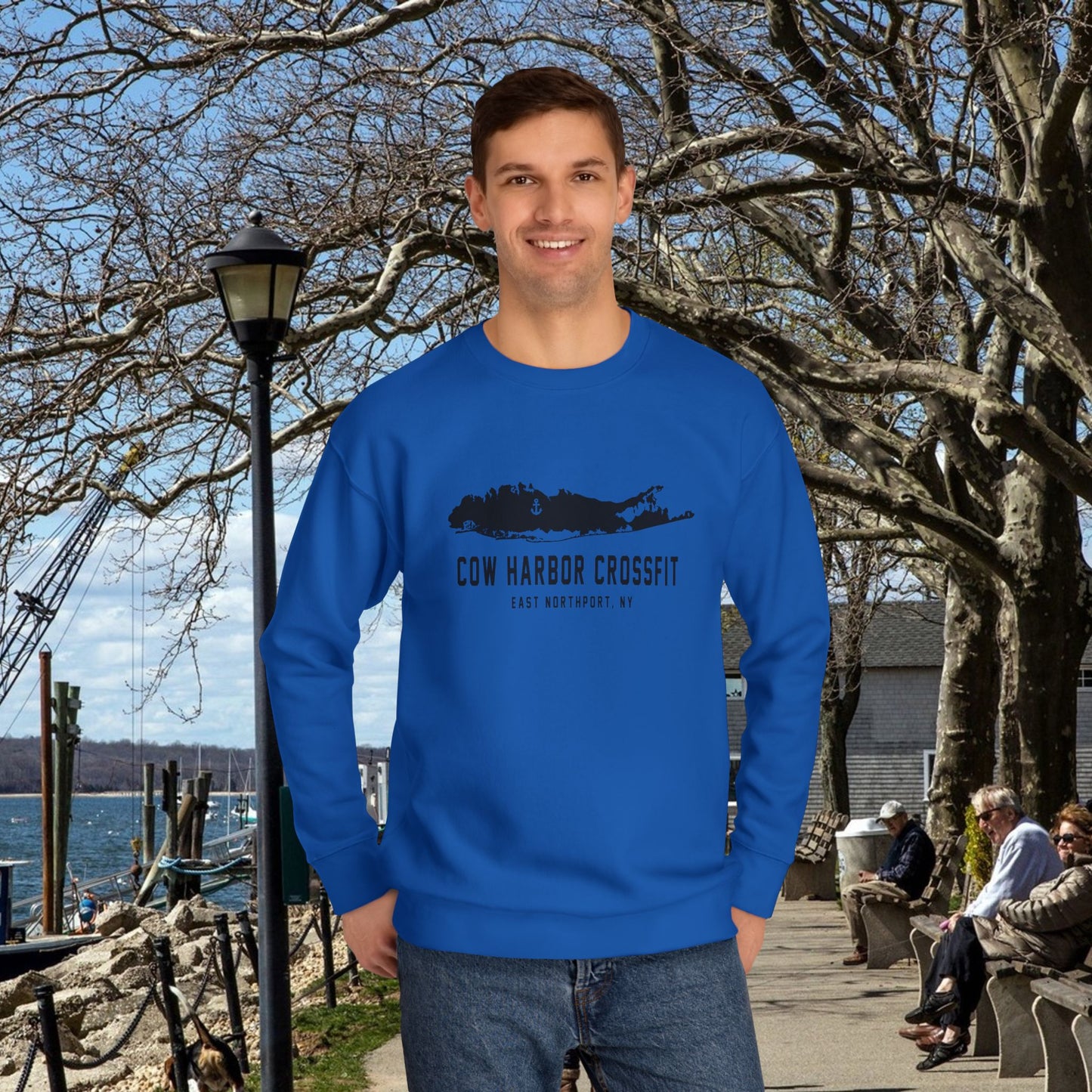Harbor Island Crew Sweatshirt